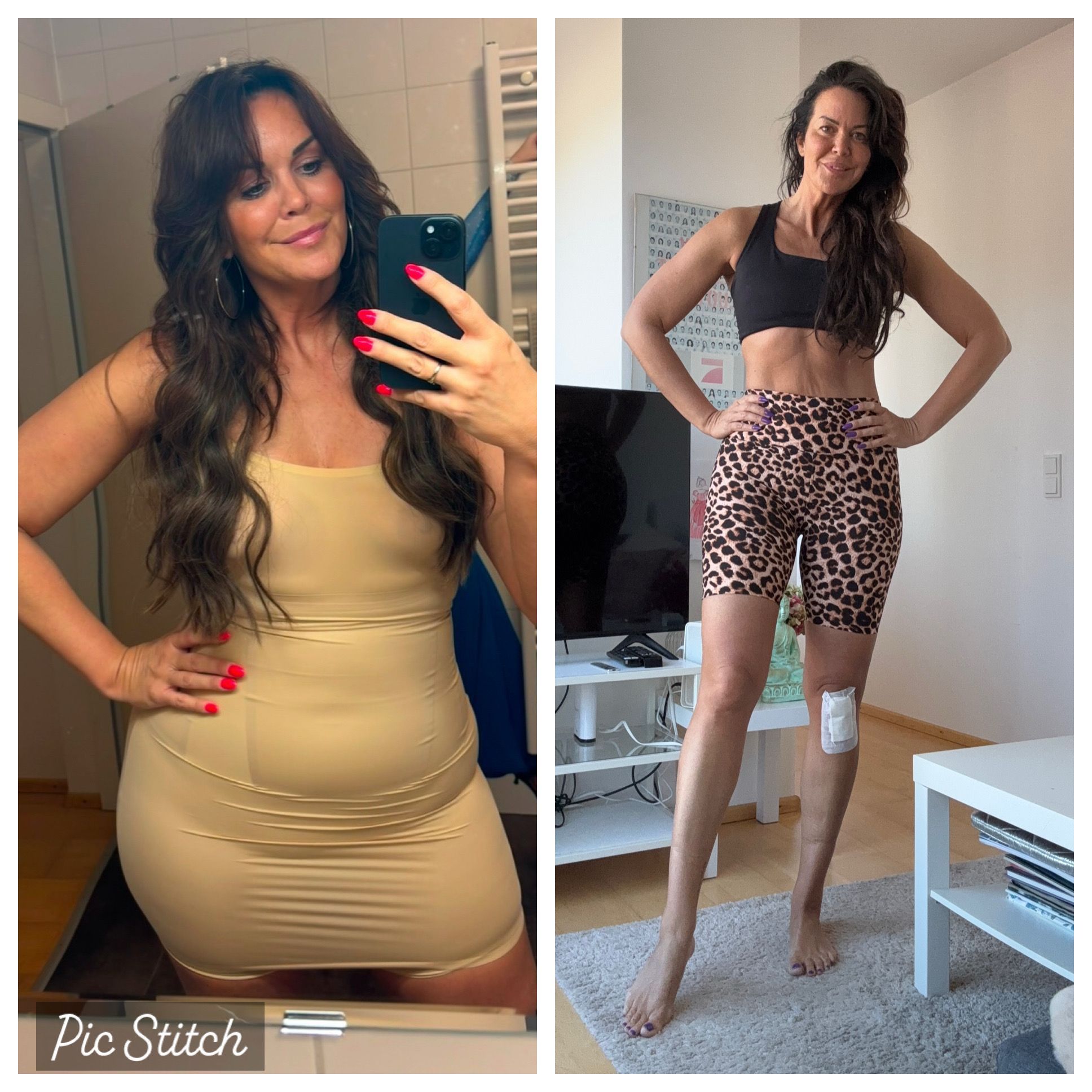 Martina Reuter arbeitet auf einen Sixpack hin.