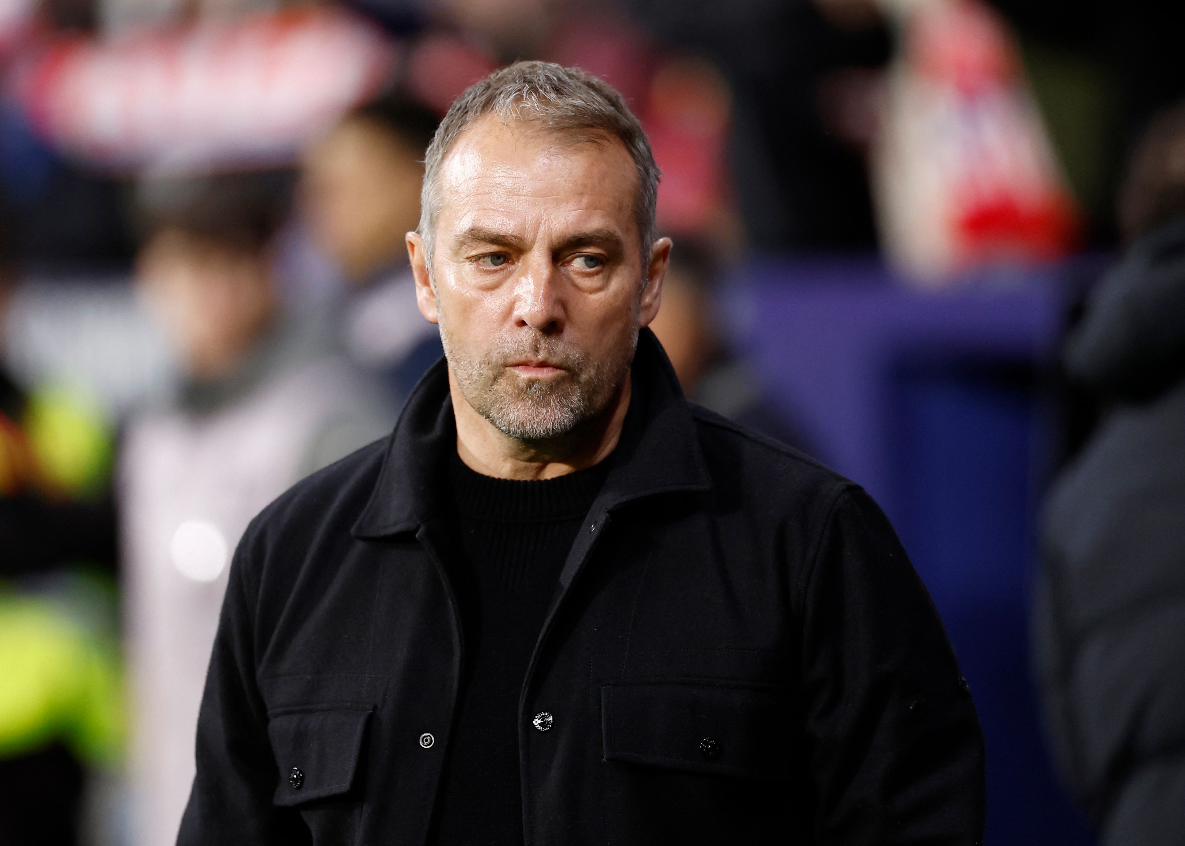 Barcelona-Trainer Hansi Flick. 