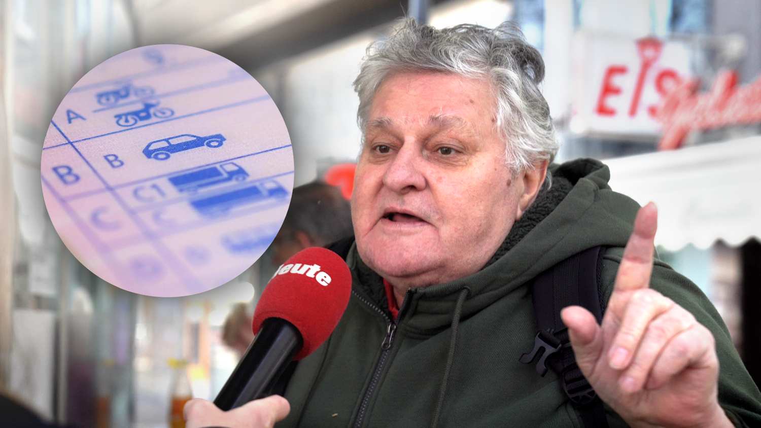 Ich bin 67 und fahre seit über 40 Jahren unfallfrei - Schandor zweifelt nicht an seiner Fahrtauglichkeit.