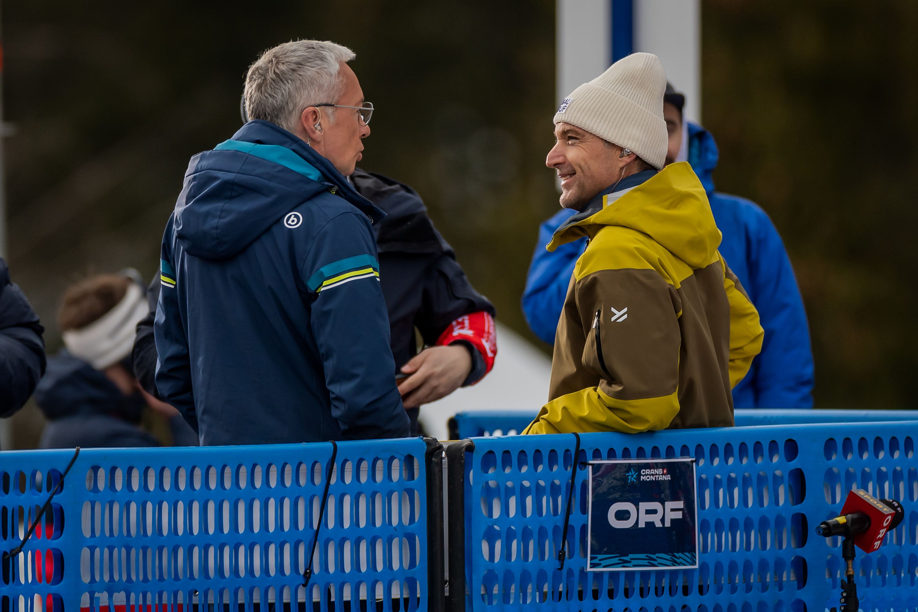 ORF-Experte Knauß mit Pariasek in Sun Valley