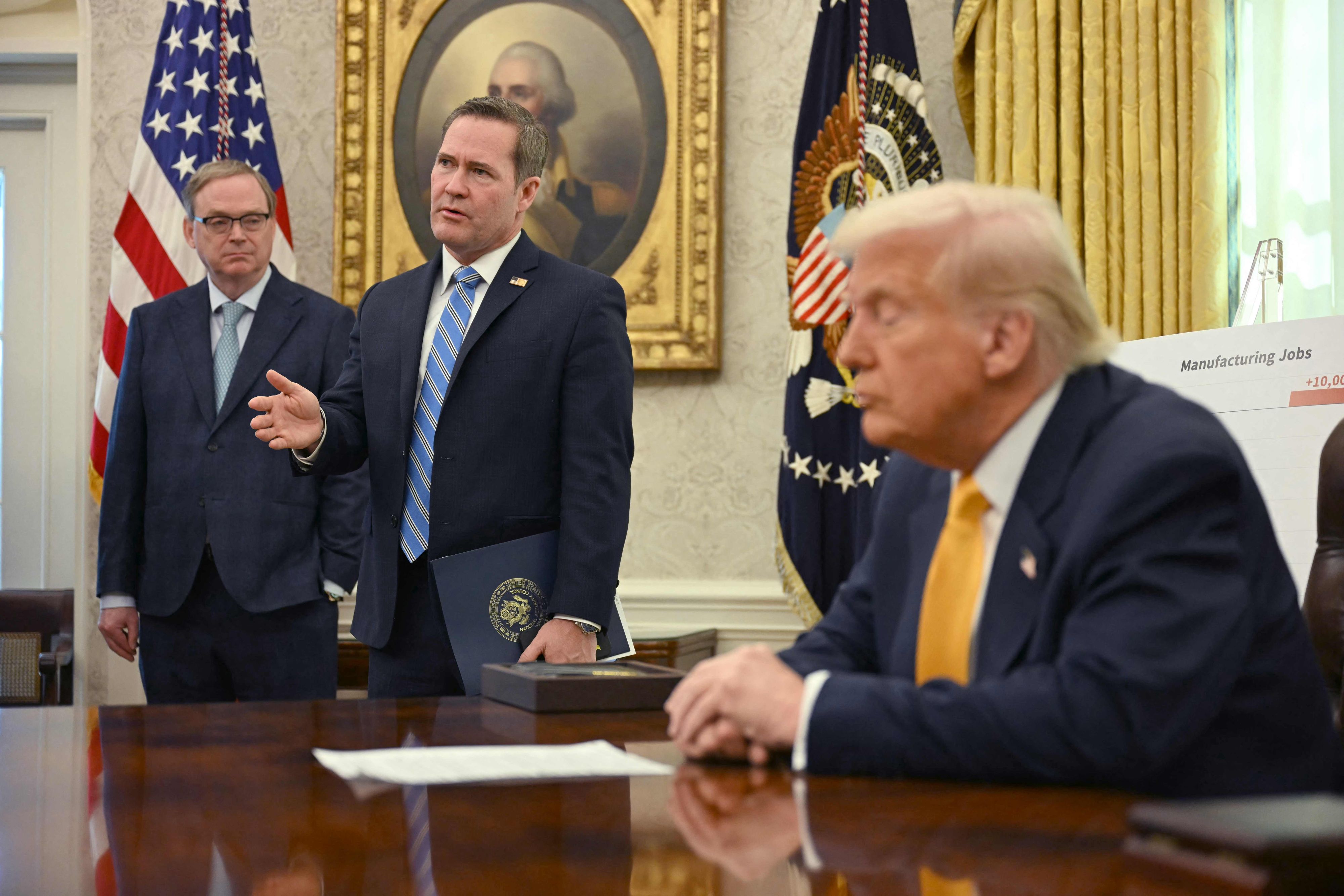 Mike Waltz beschreibt den Vorfall als 