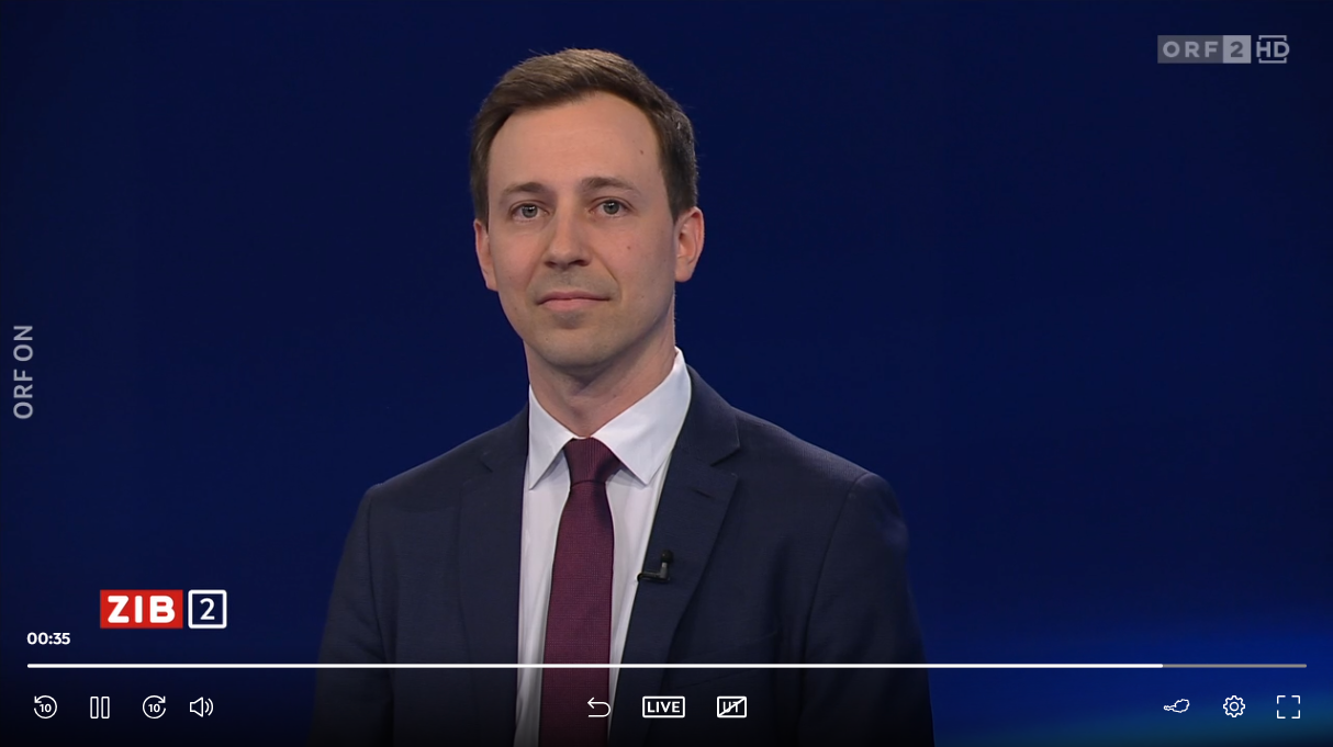 ÖVP-Generalsekretär Nico Marchetti in der 