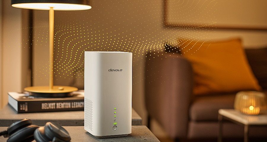 devolo erweitert das Portfolio an Vernetzungslösungen mit dem WiFi 6 Router 3600 5G LTE.