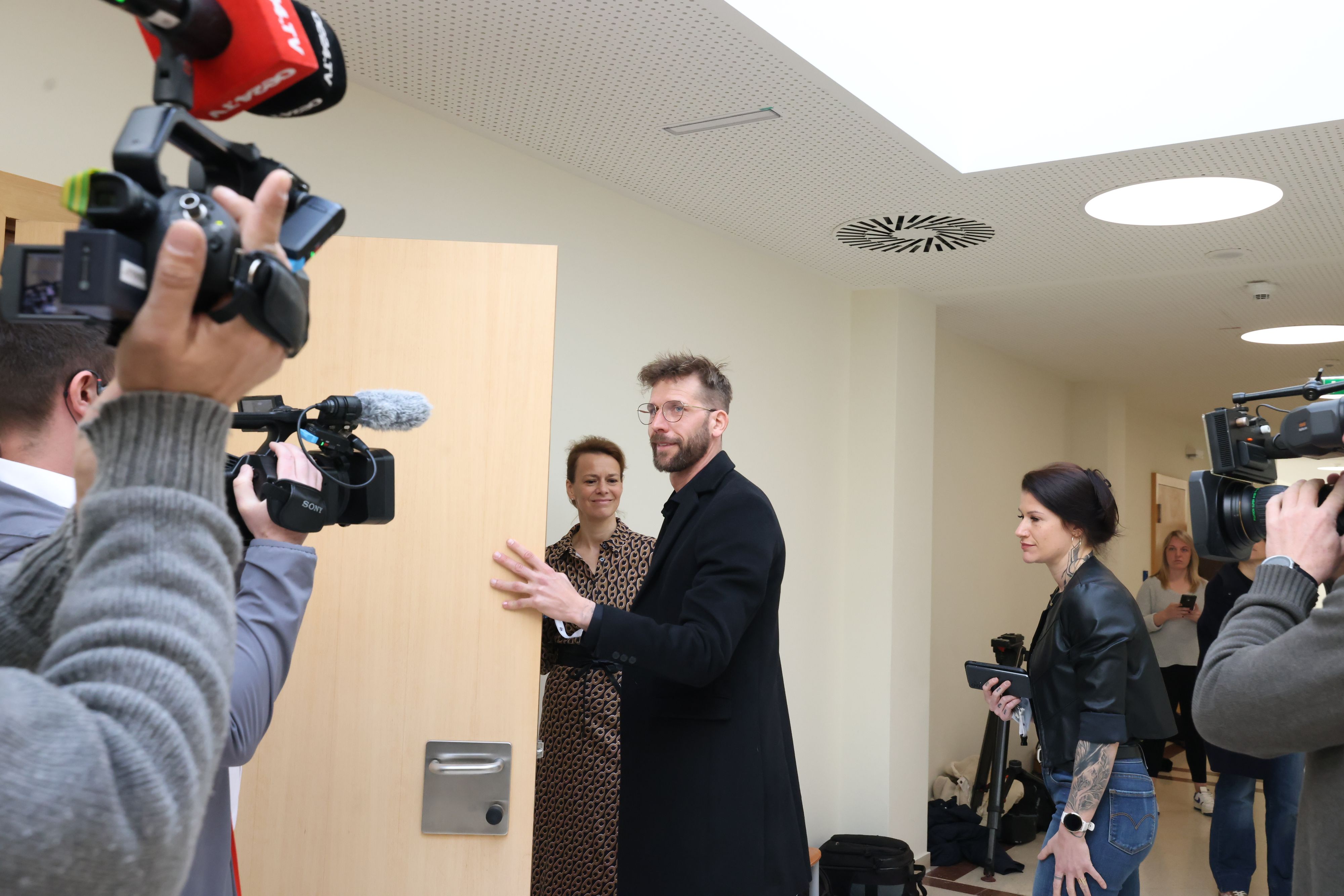 Guido Burgstaller konnte vor Gericht sogar schon wieder lächeln.