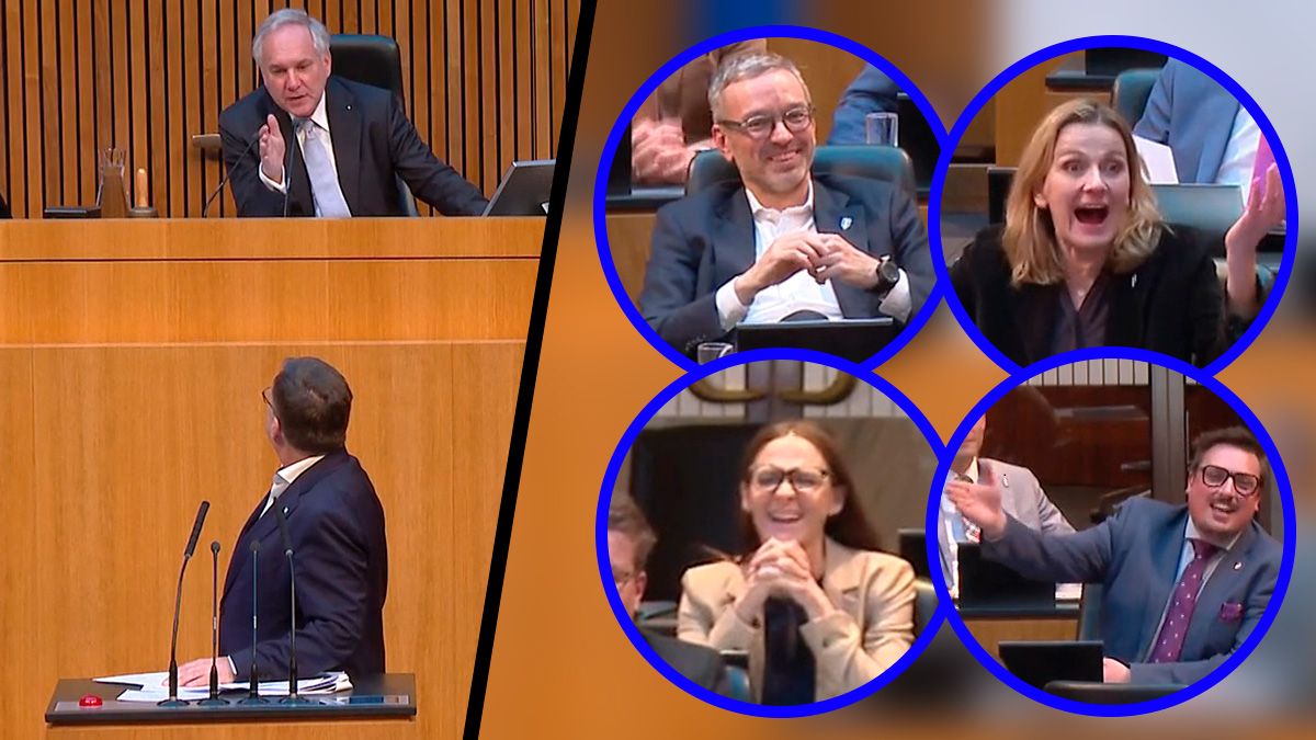 VP-Wöginger wurde von Nationalratspräsident Rosenkranz (FP) das Mikrofon abgedreht