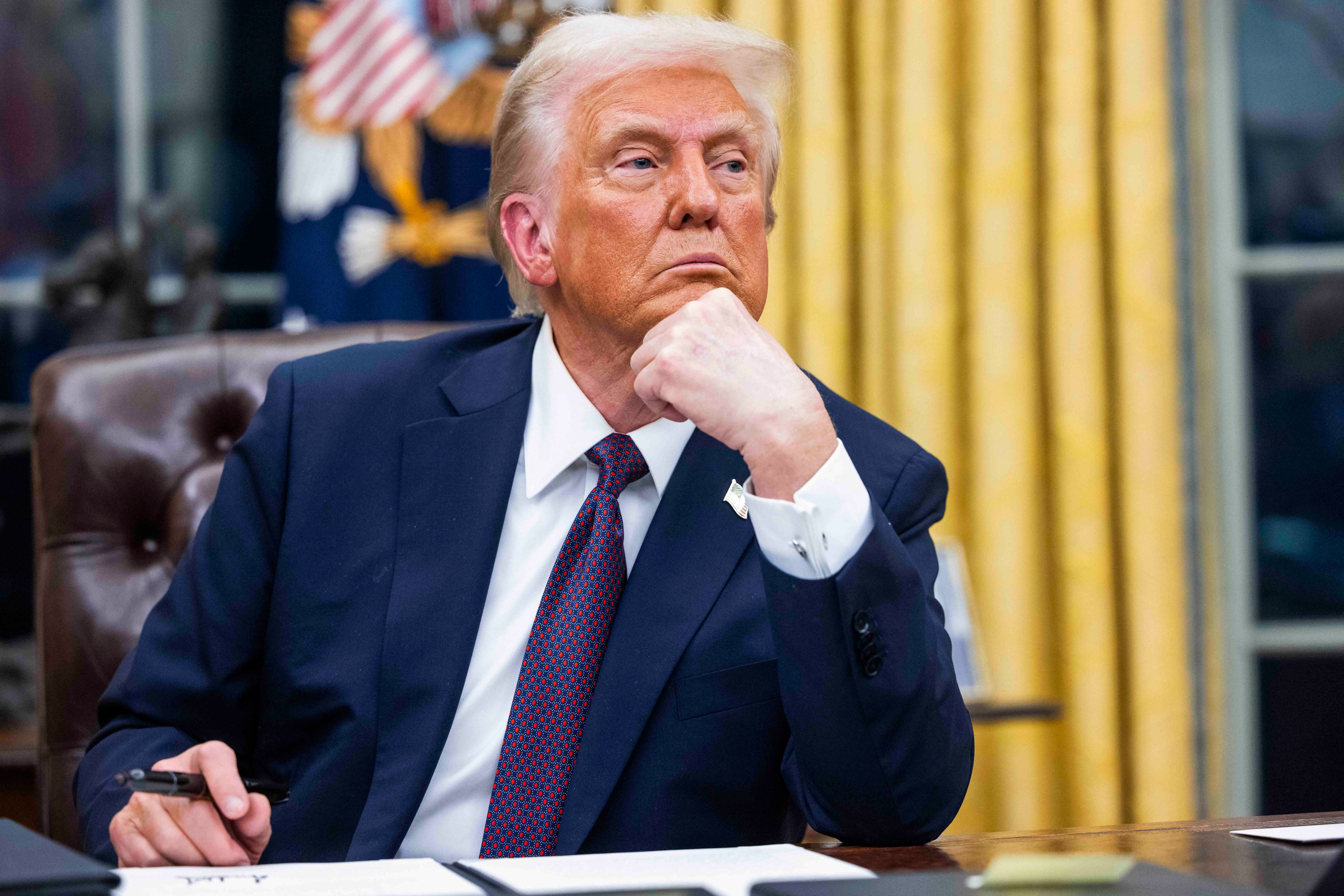 Trump bietet China niedrigere Zusatzzölle gegen Deal bei Tiktok-Verkauf. (Archivbild)