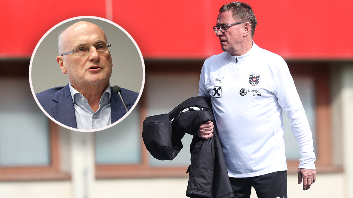 ÖFB-Interimspräsident Wolfgang Bartosch rudert nach der Kritik an Ralf Rangnick zurück. 