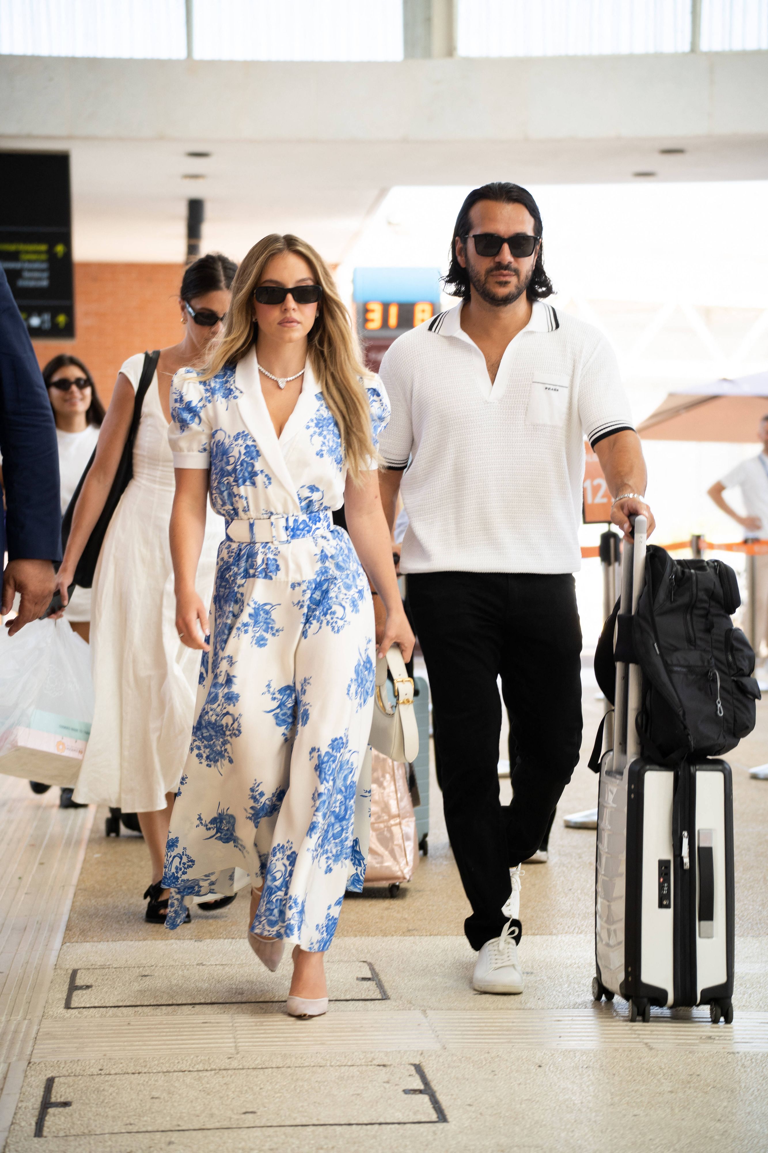 Sydney Sweeney und Jonathan Davino. 