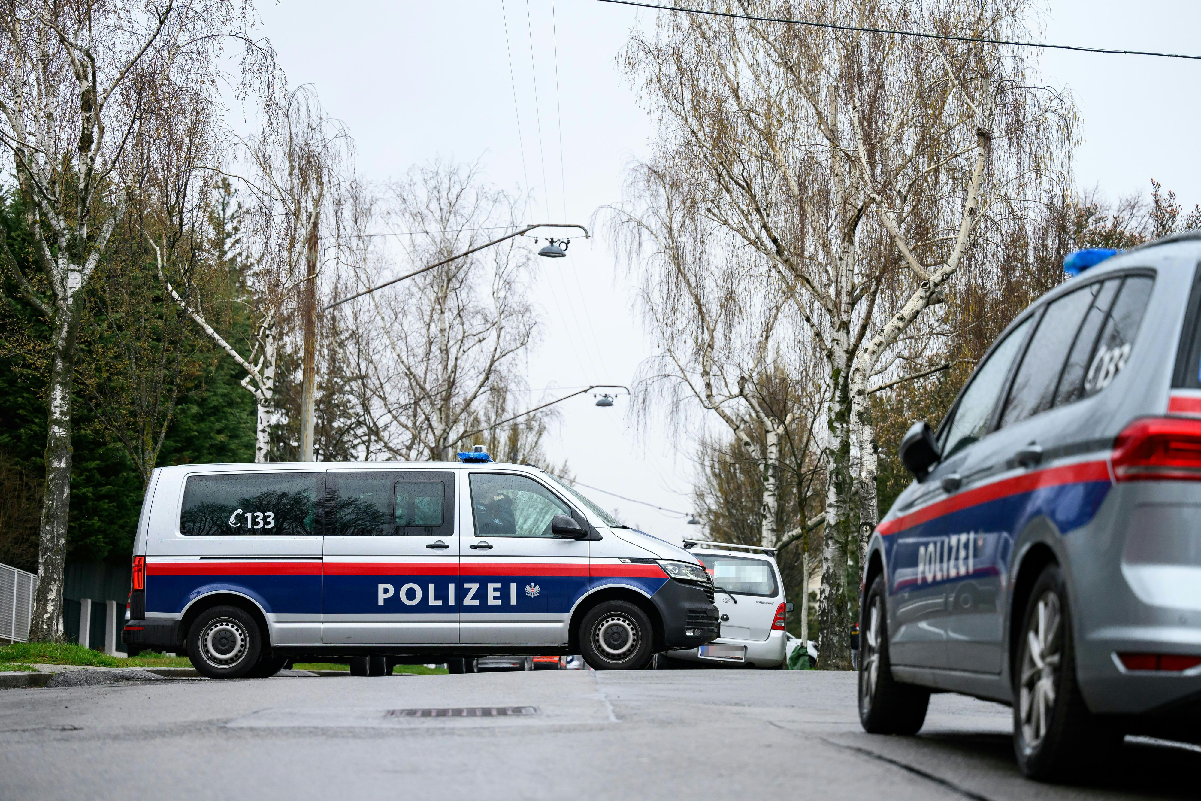 Polizeieinsatz am Samstag am Küniglberg.