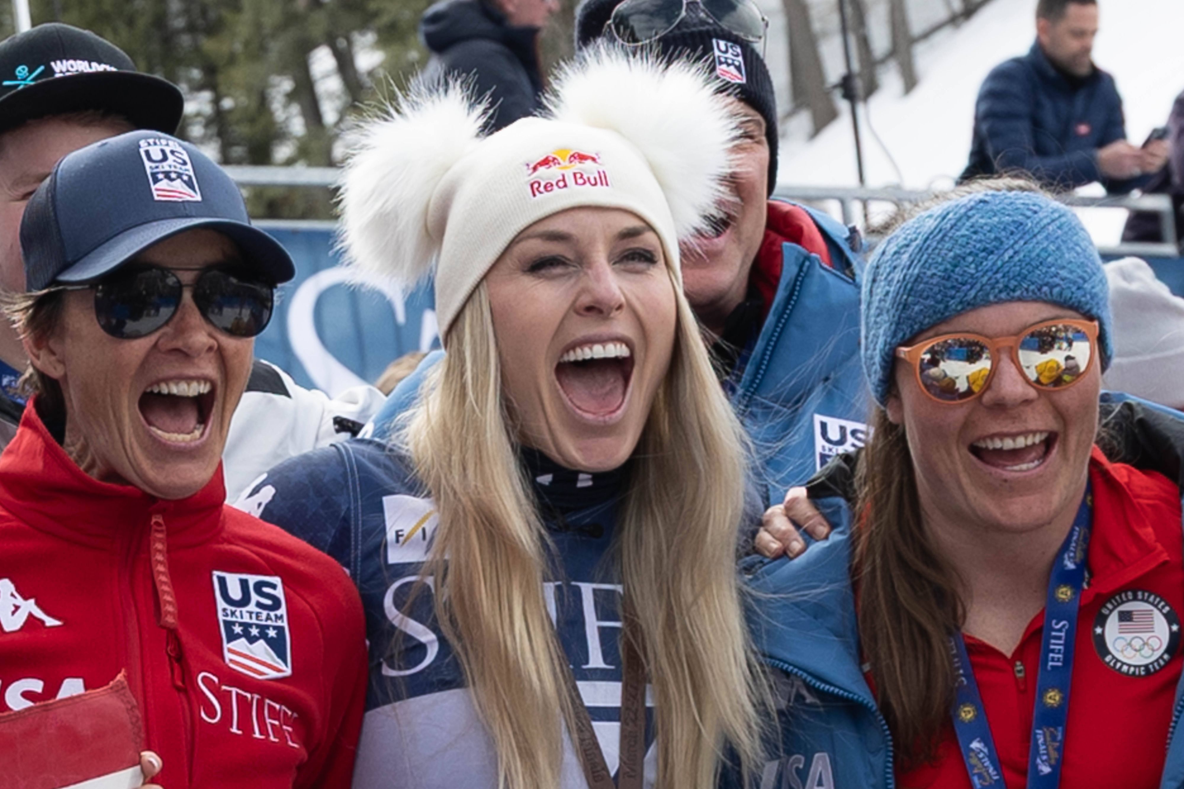 Lindsey Vonn kann wieder lachen.