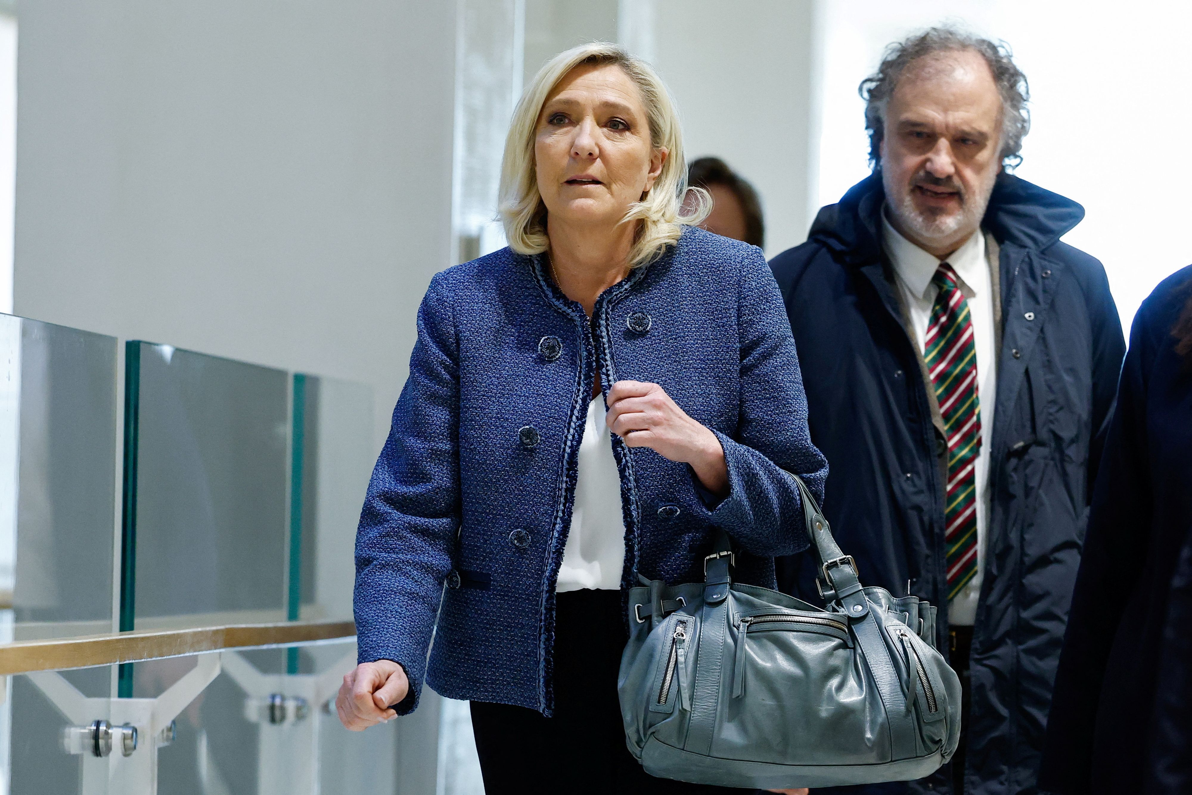 Marine Le Pen will das Urteil mit allen juristischen Mitteln anfechten.