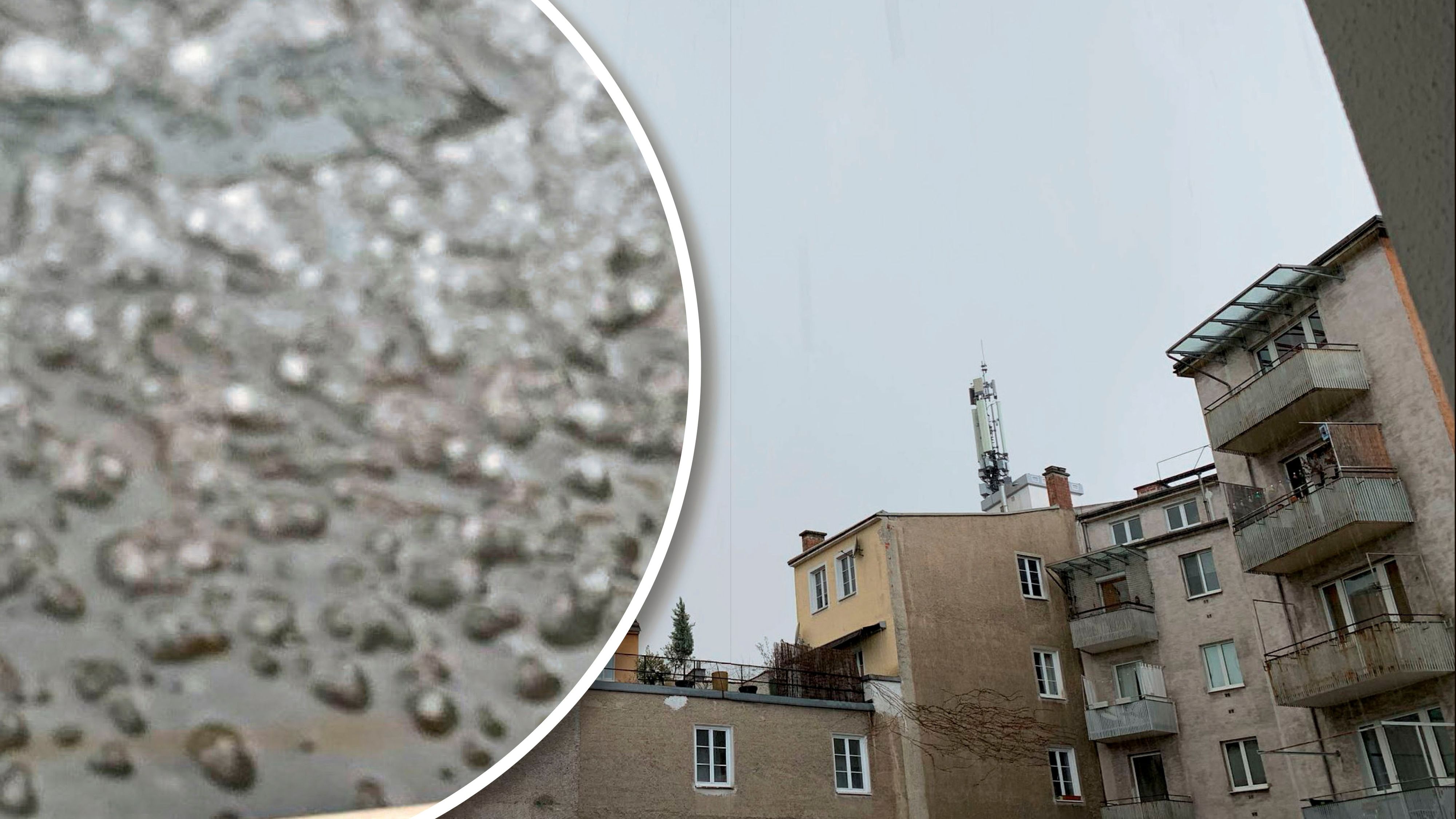 Heute.at - Hagel-Hammer! Video zeigt, wie heftig Unwetter wütet