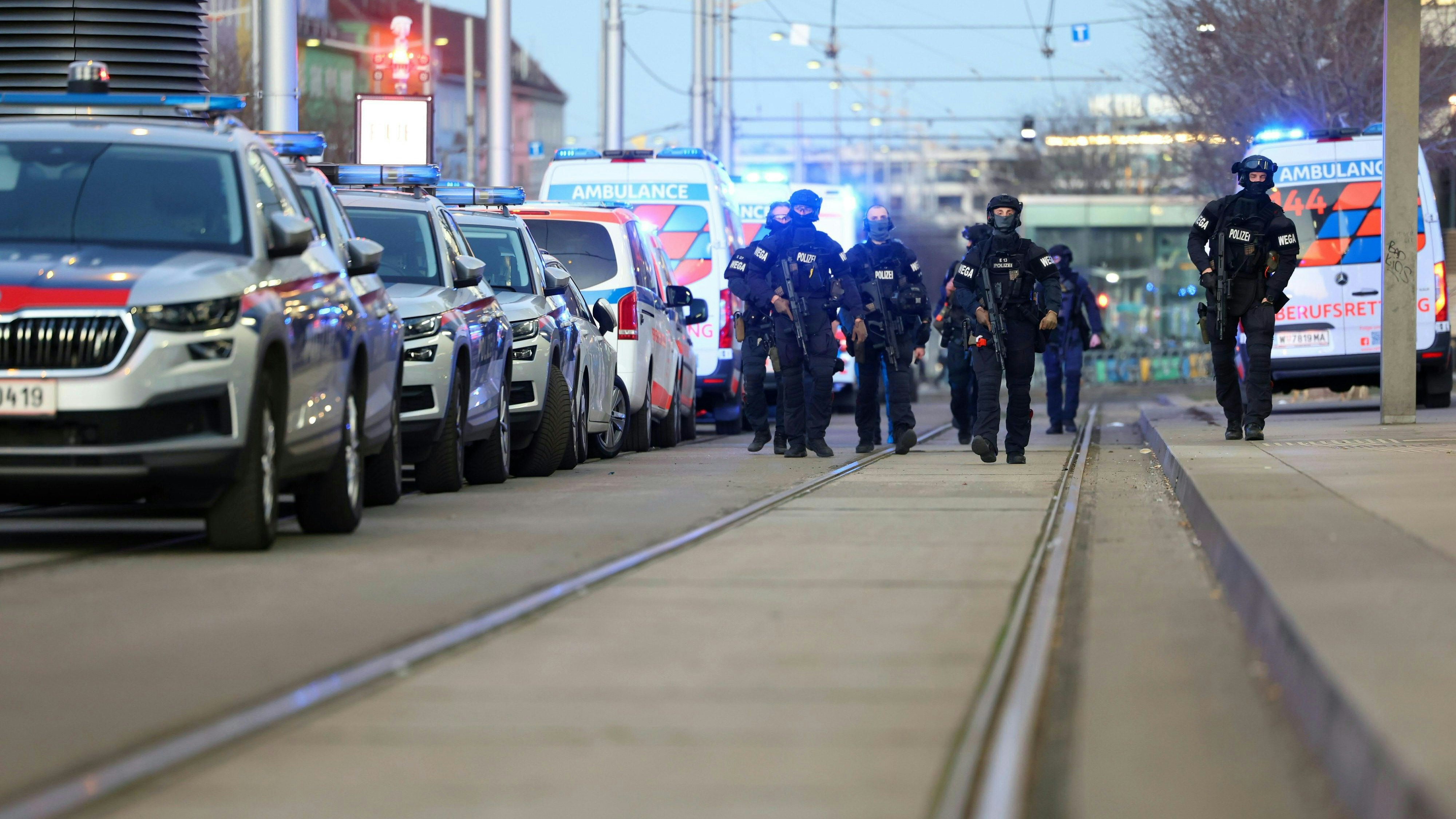 WEGA-Einsatz! Mann schießt mit 2 Promille aus Fenster