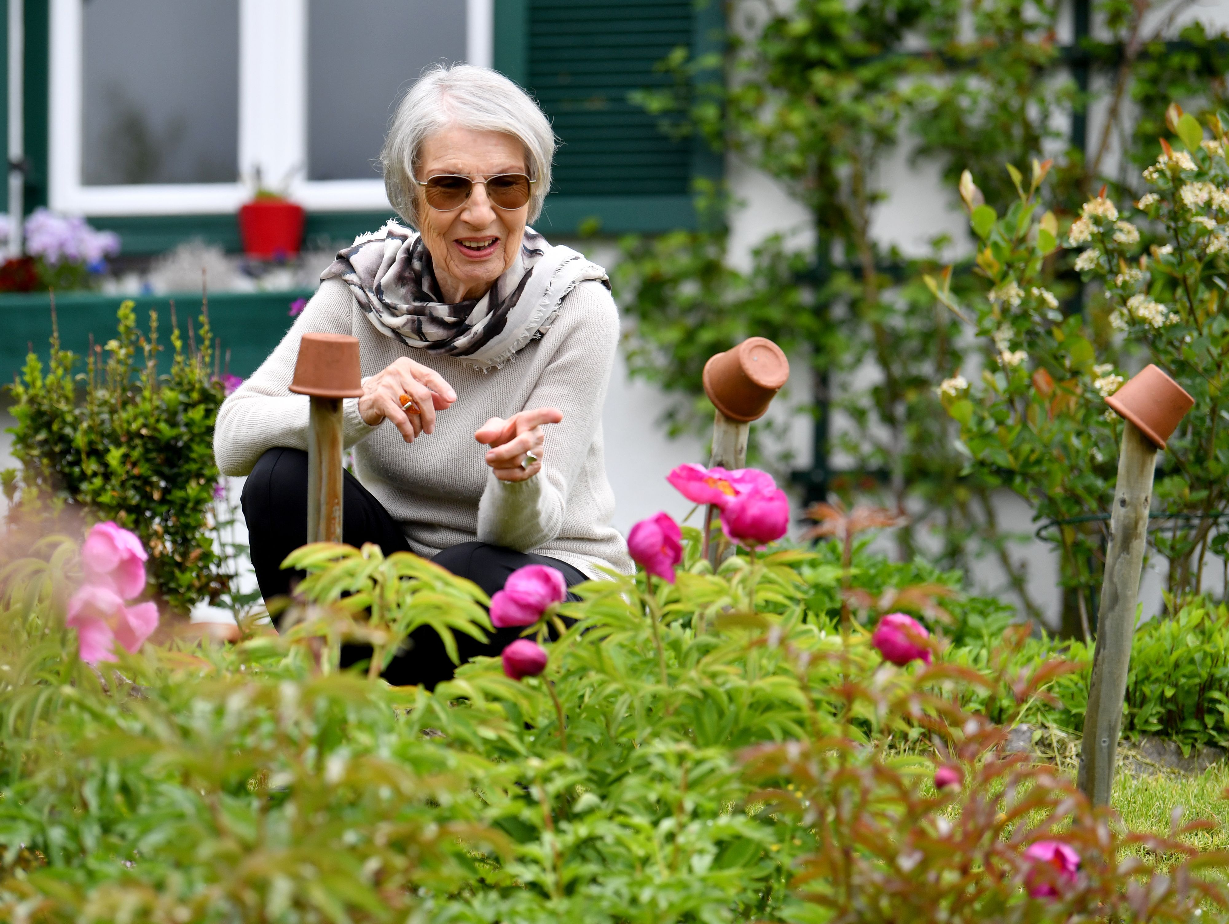 Barbara Frischmuth liebte ihren Garten in Altaussee, in dem drei ihrer Bücher entstanden.