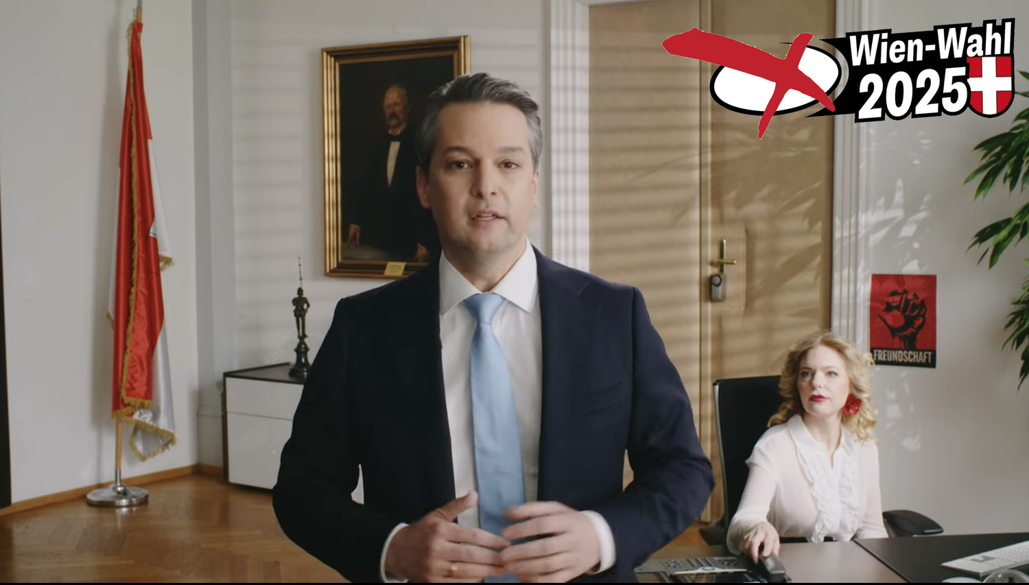 FPÖ-Spitzenkandidat Dominik Nepp attackiert die SPÖ-Migrationspolitik in der Hauptstadt.