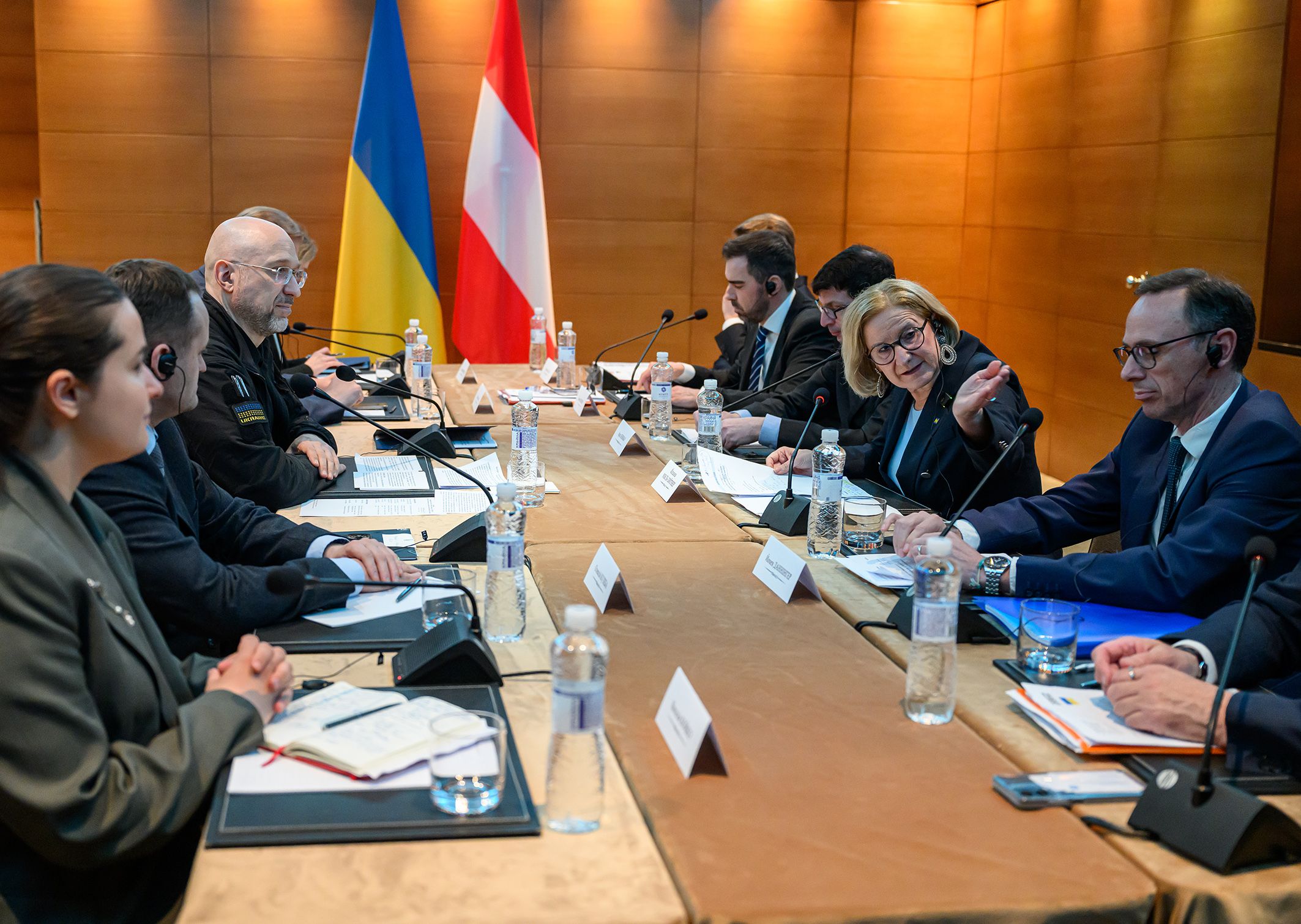 NÖ-Delegation aus Politik und Wirtschaft in der Ukraine