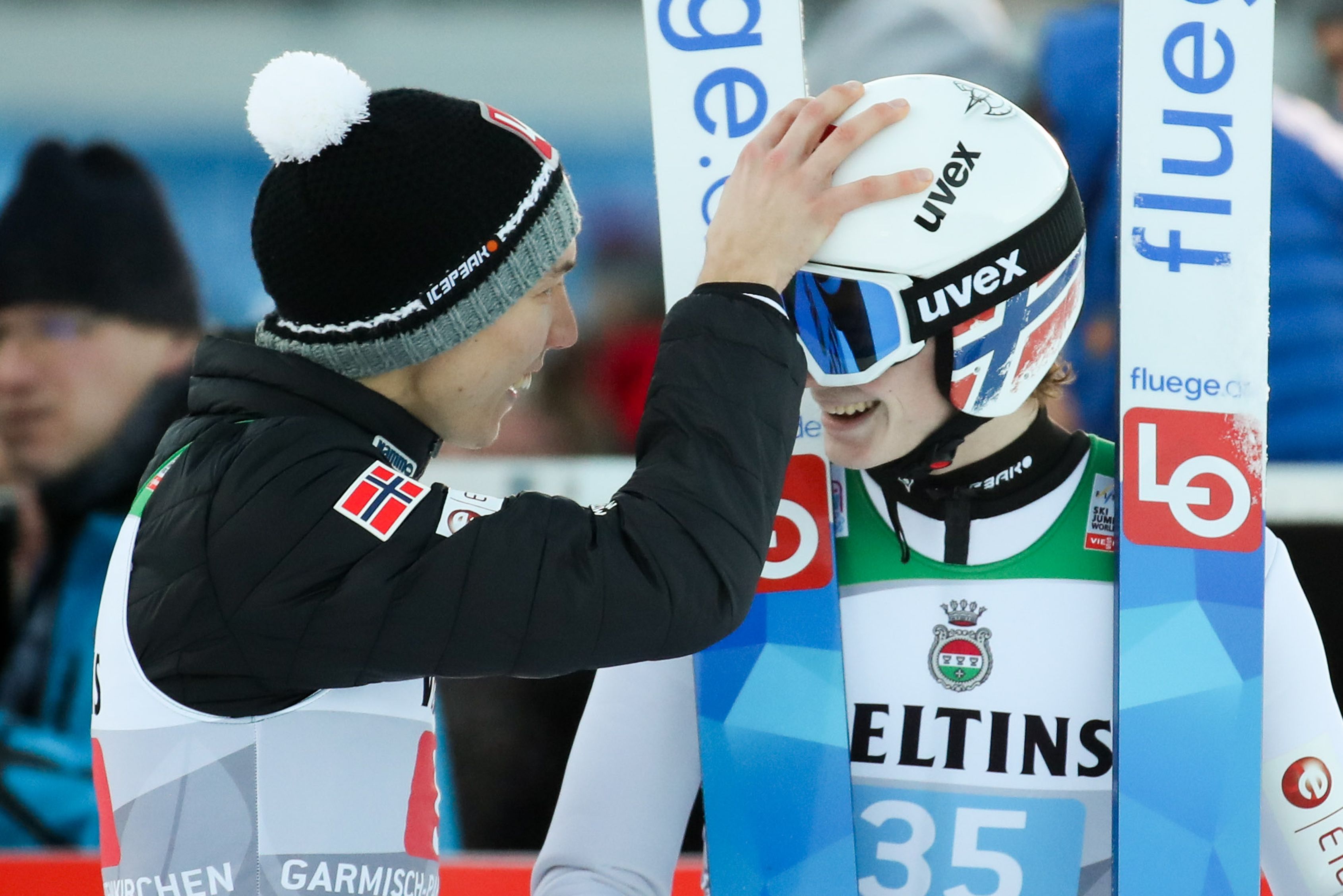 Die vorläufigen Sperren gegen fünf norwegische Skispringer sind aufgehoben worden. 