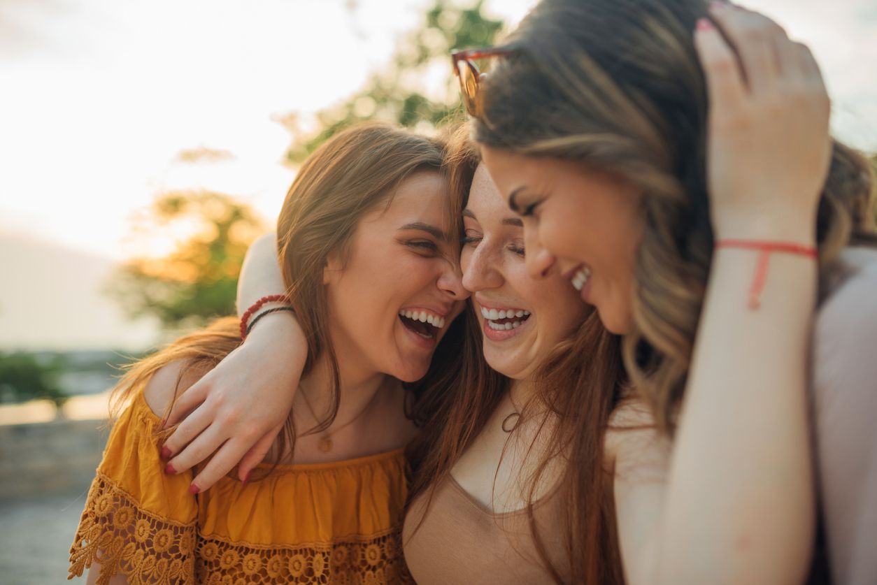 Es ist Liebe: Beste Freunde sind das Salz in der Suppe des Lebens.