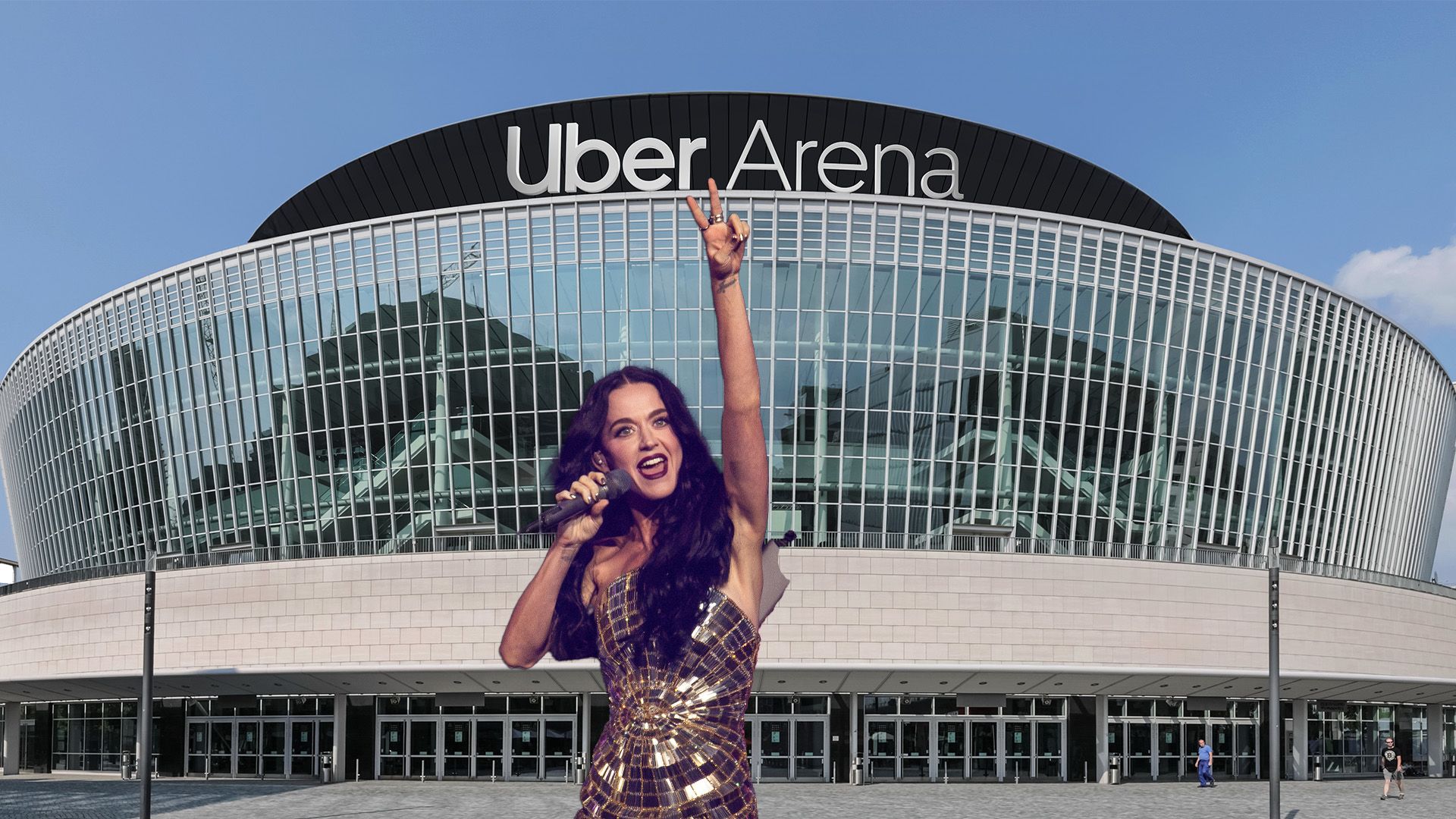 Katy Perry rockt die Bühne. Nimm am Gewinnspiel teil und sei mit etwas Glück live in Berlin dabei!