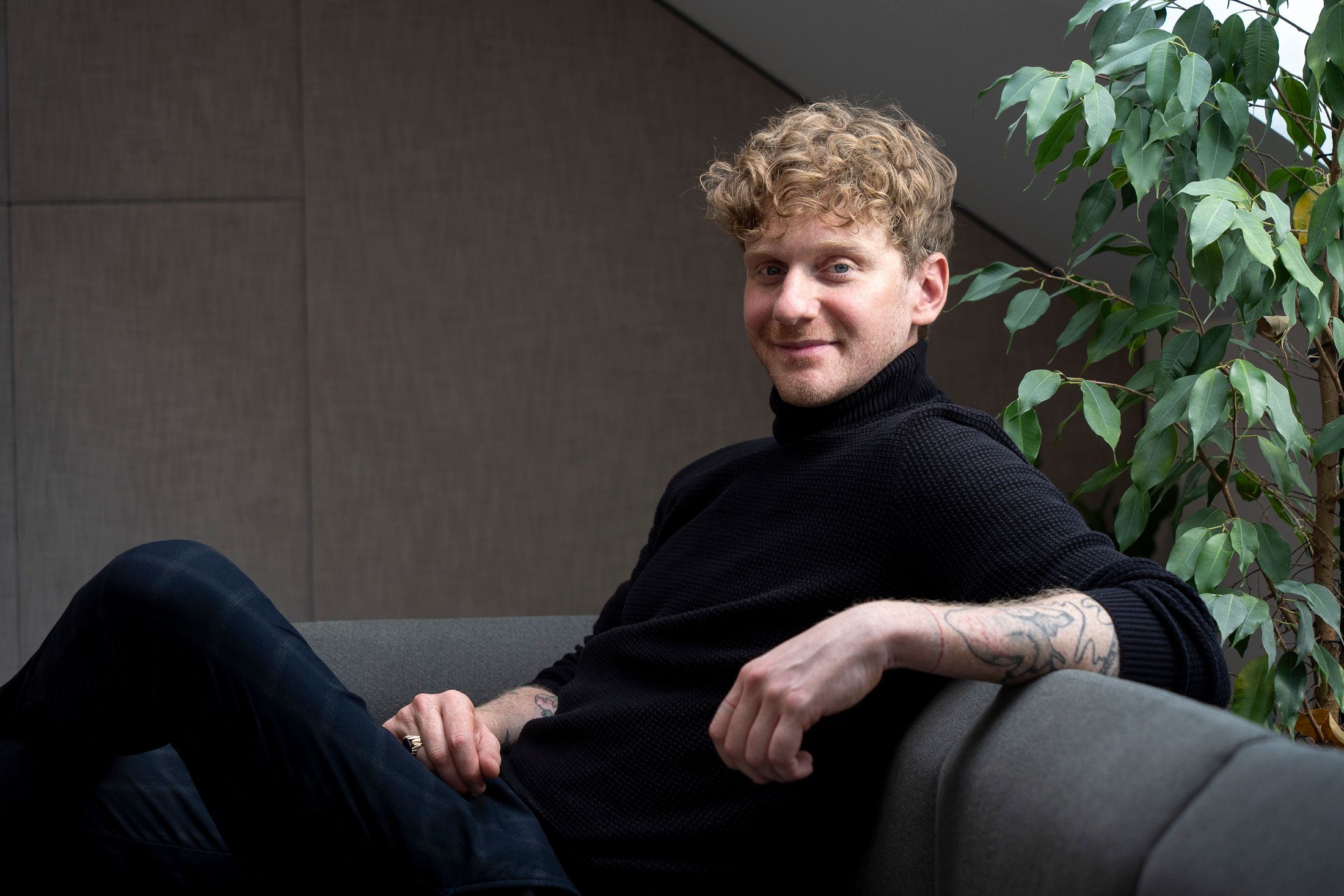 Lucas Fendrich macht sich für die Kinderkrebshilfe stark.