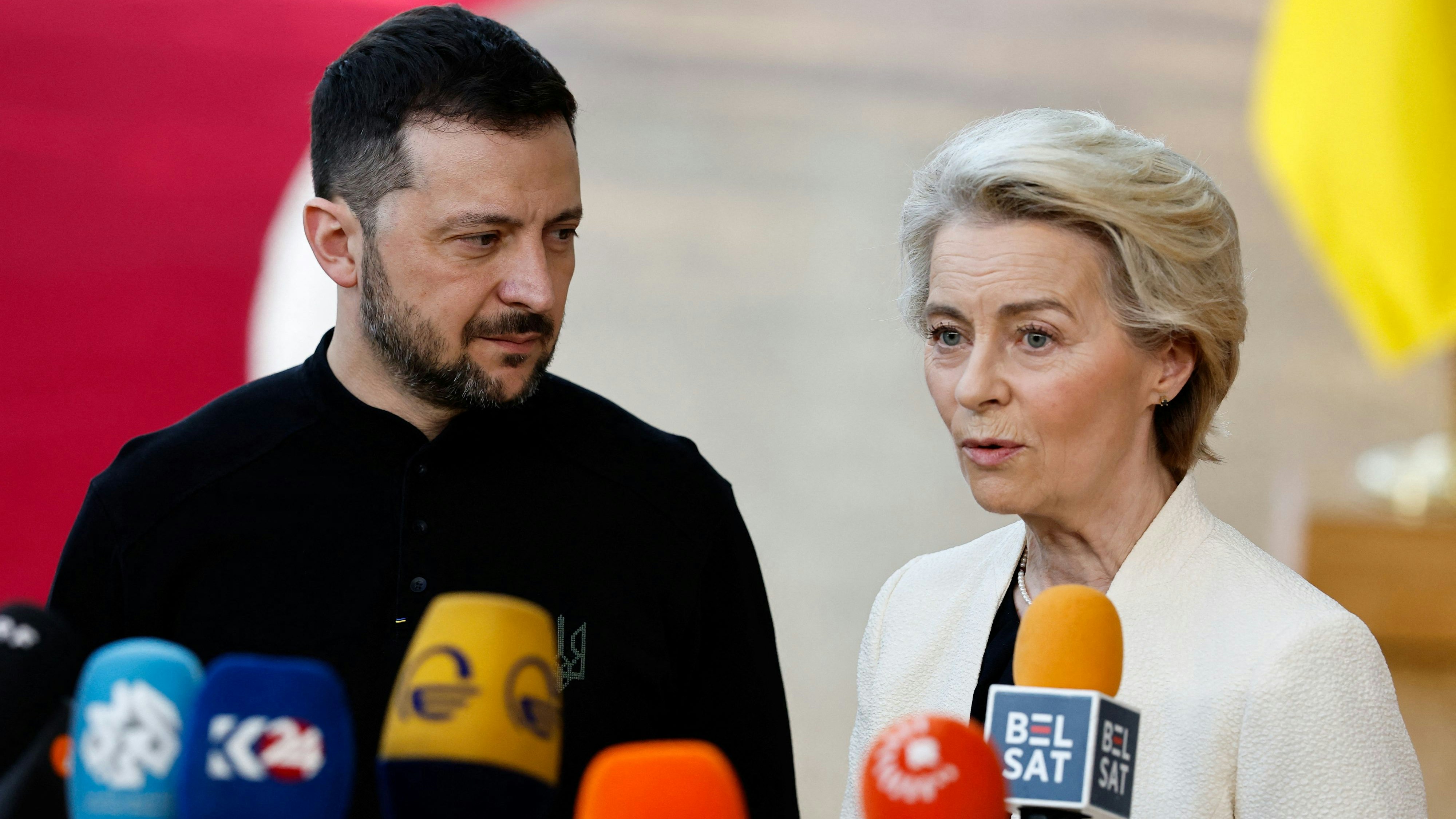 Die EU will weiter an der Untersützung für die Ukraine festhalten. 