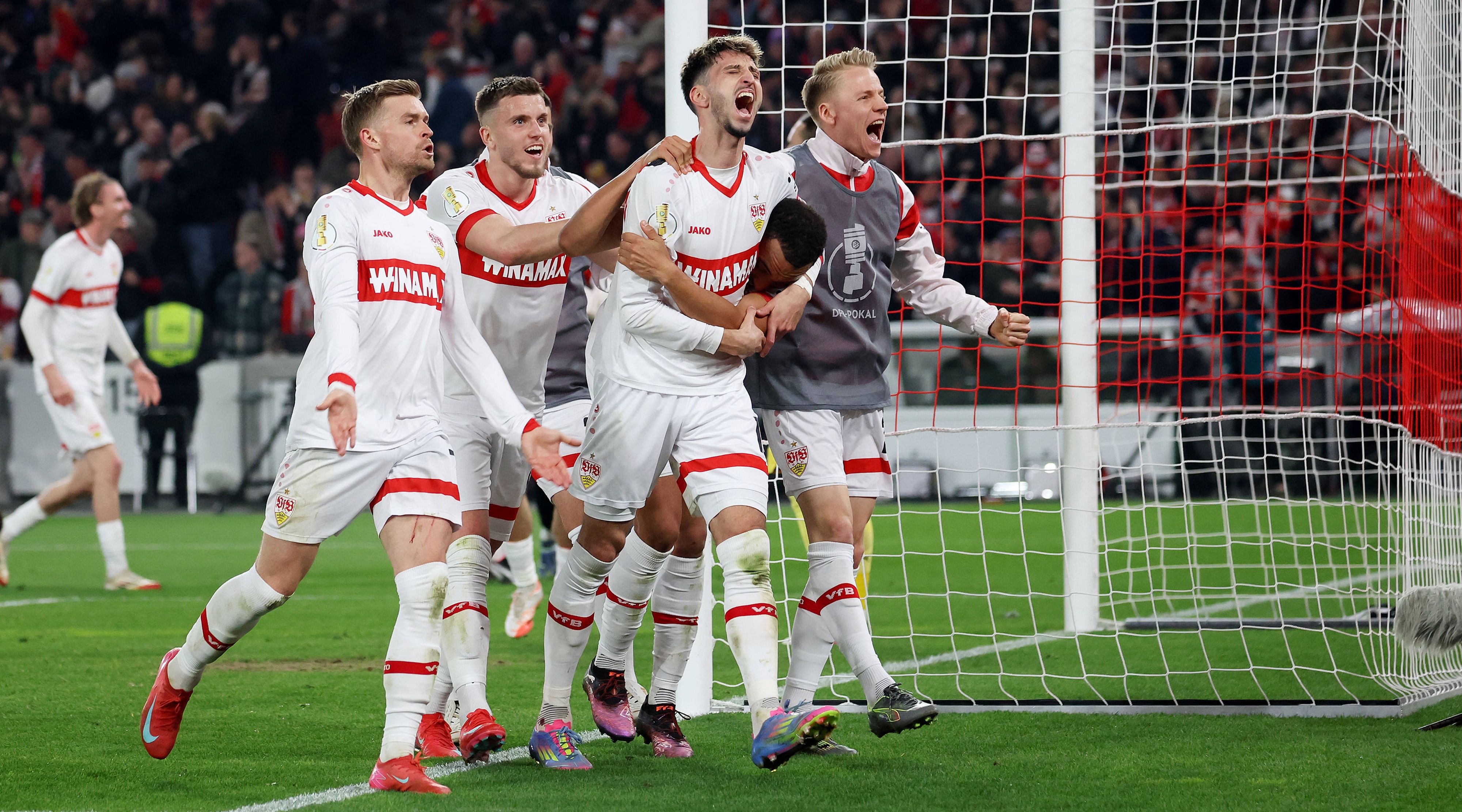 Stuttgart zieht ins DFB-Pokalfinale ein.