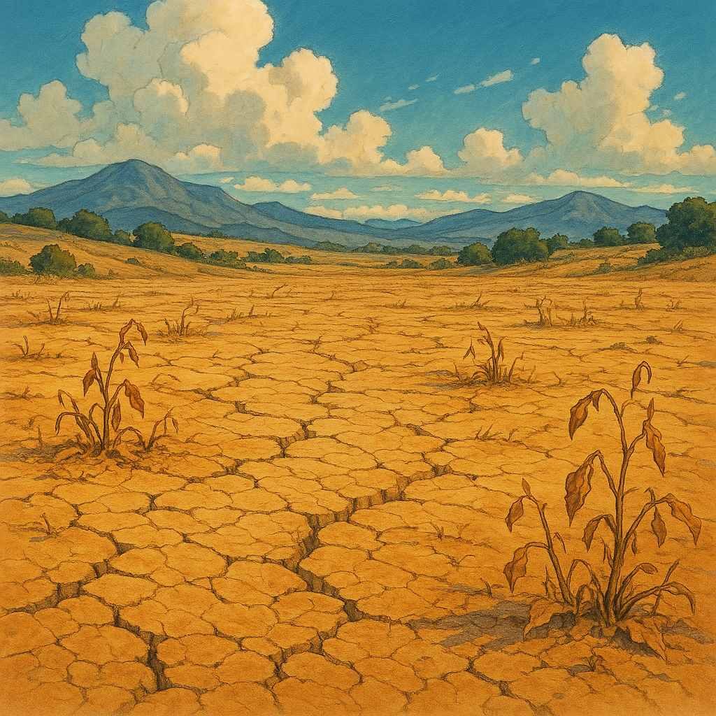 Dürre als Geißel: Ohne Gegenmaßnahmen werde sich die Lage bis 2050 drastisch verschärfen.