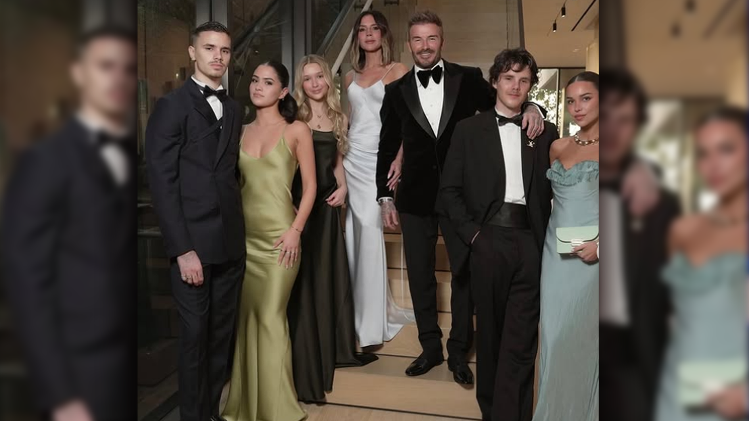 Die Beckhams halten zusammen, auch ohne Brooklyn.