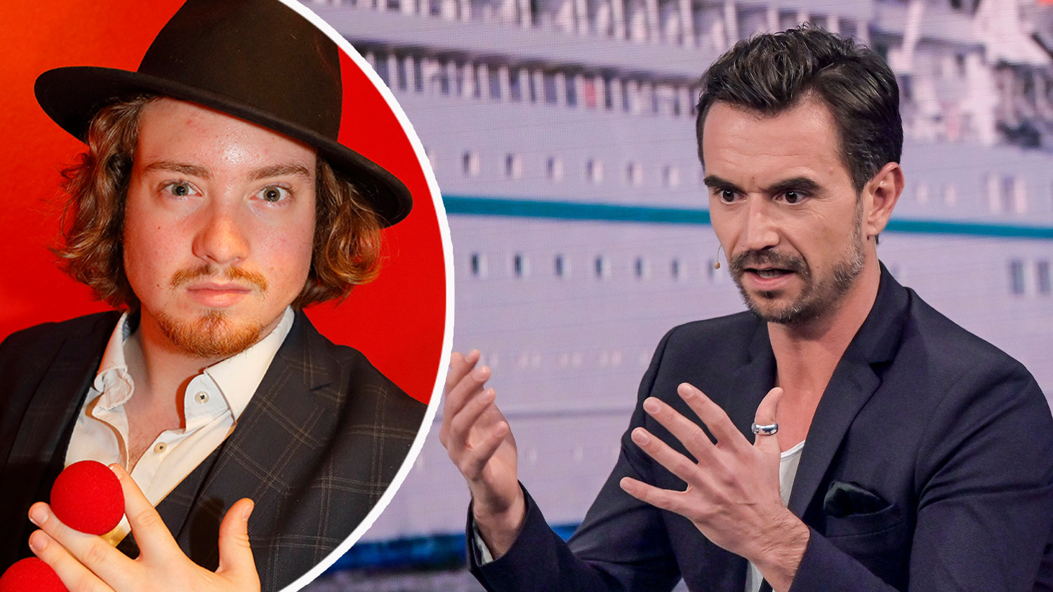 Nikolaus durfte bereits viele Stars mit seinen Zauberstücken begeistern, unter anderem auch den Schlagerstar Florian Silbereisen.