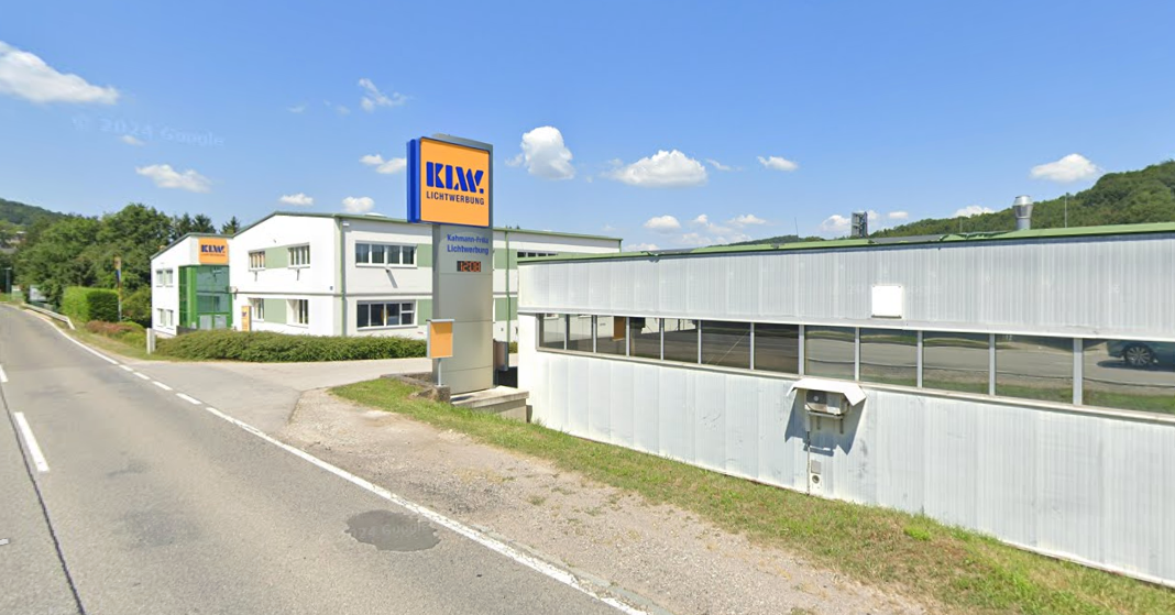 Die Firma Kahmann-Frilla Lichtwerbung GmbH in Altlengbach.