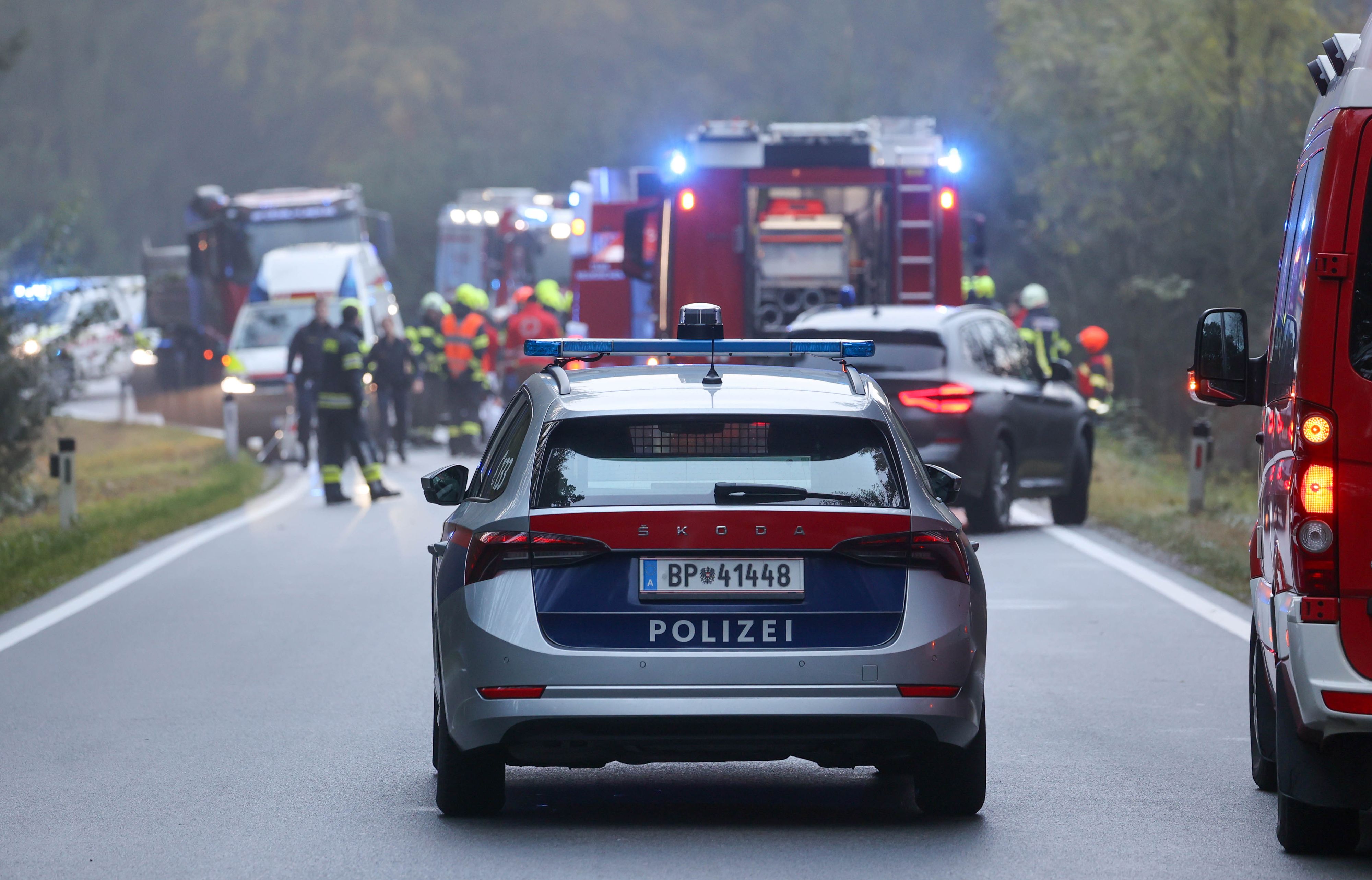 Der 40-Jährige verstarb noch an der Unfallstelle. (Symbolbild)
