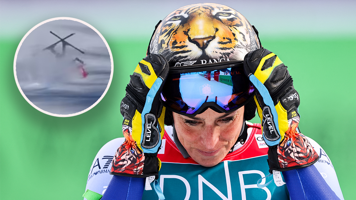 Ski-Star Federica Brignone ist bei den italienischen Meisterschaften schwer gestürzt. 