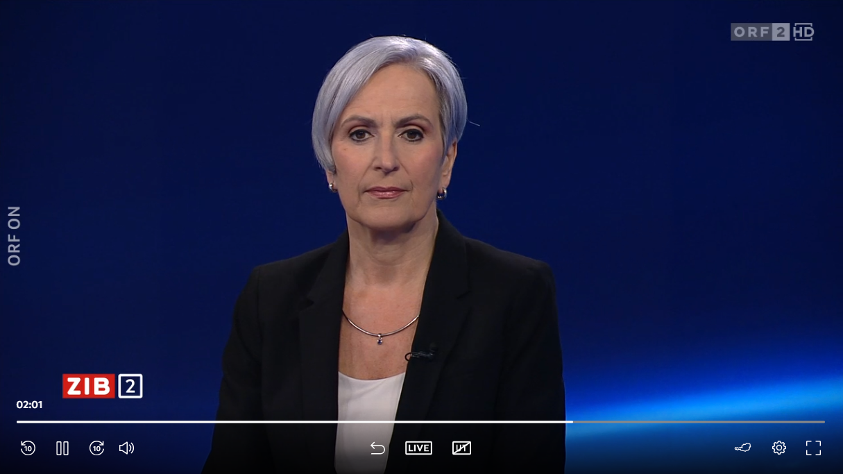 Die neue Justizministerin Anna Sporrer (SPÖ) in der ORF-