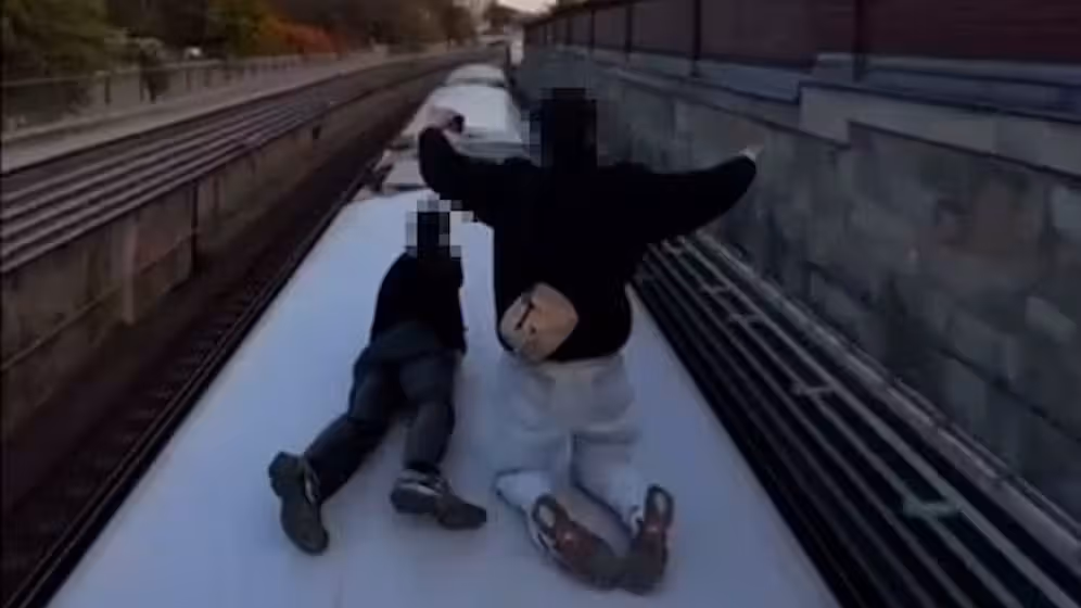 Diese Aufnahme entstand kurz vor dem fatalen Unfall. 