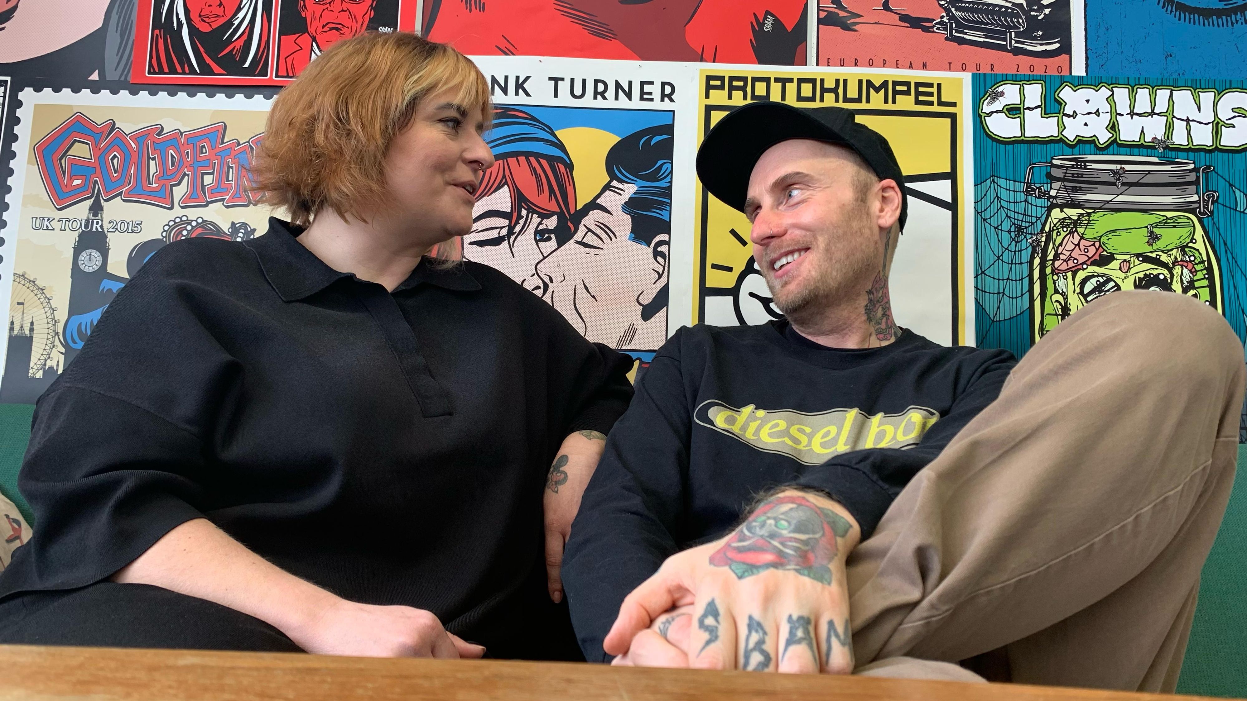 Birgit und Stefan Beham verwandeln den Alten Schlachthof ins Mekka für Punk-Fans. 