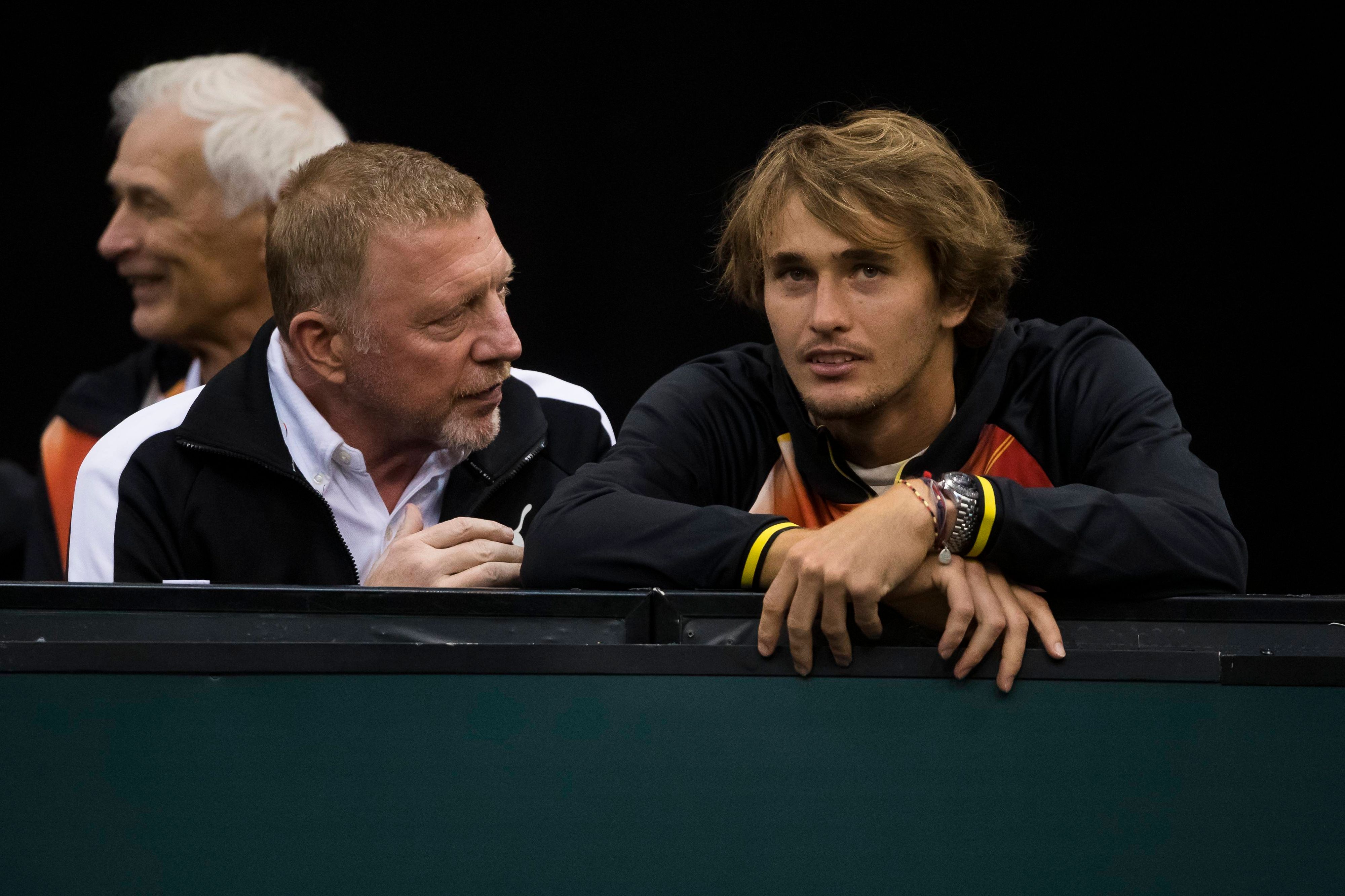 Boris Becker könnte der neue Trainer von Alexander Zverev werden. 