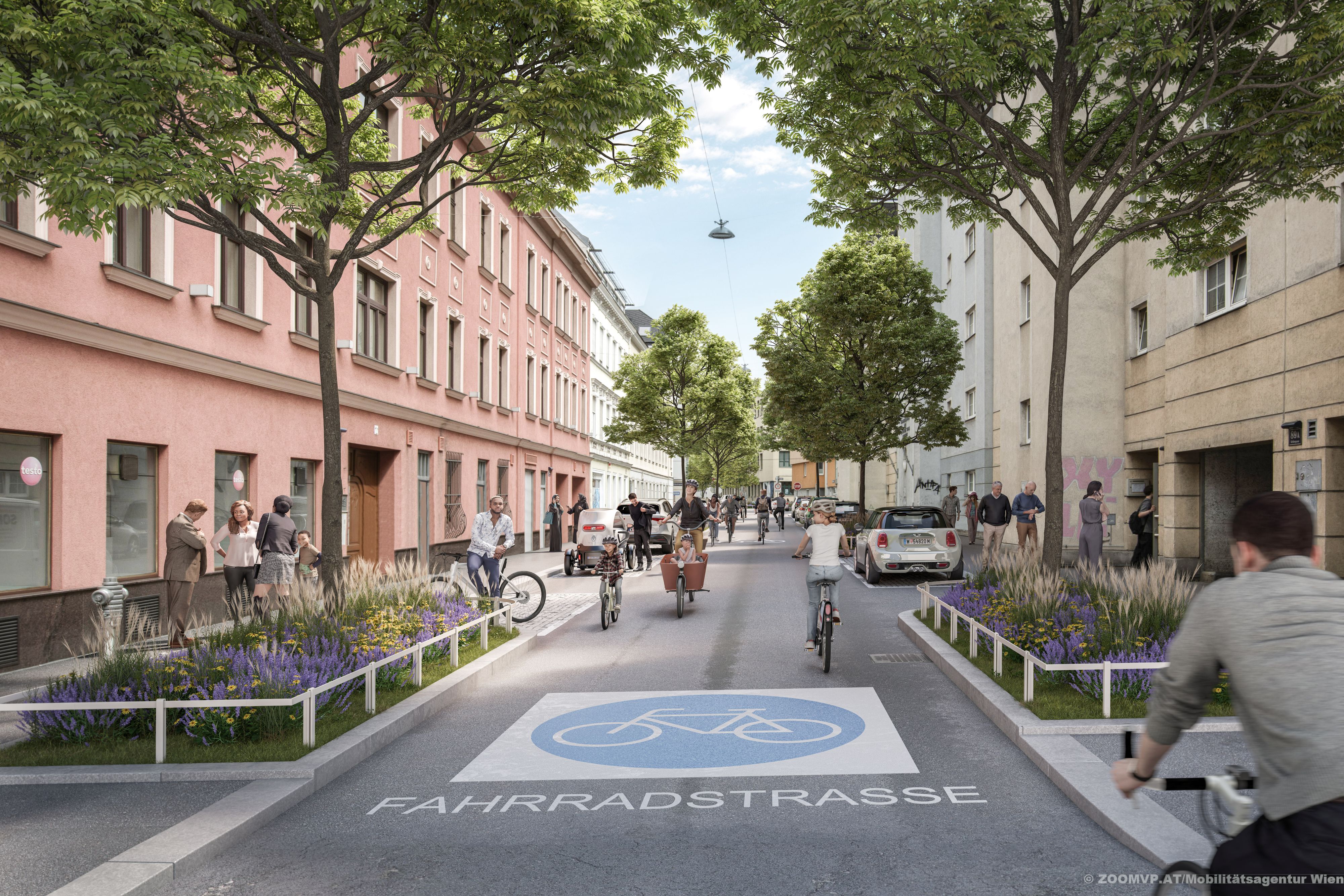 Heute.at - Für 2 Radler auf 100 Fahrzeuge – Gasse wird gesperrt!