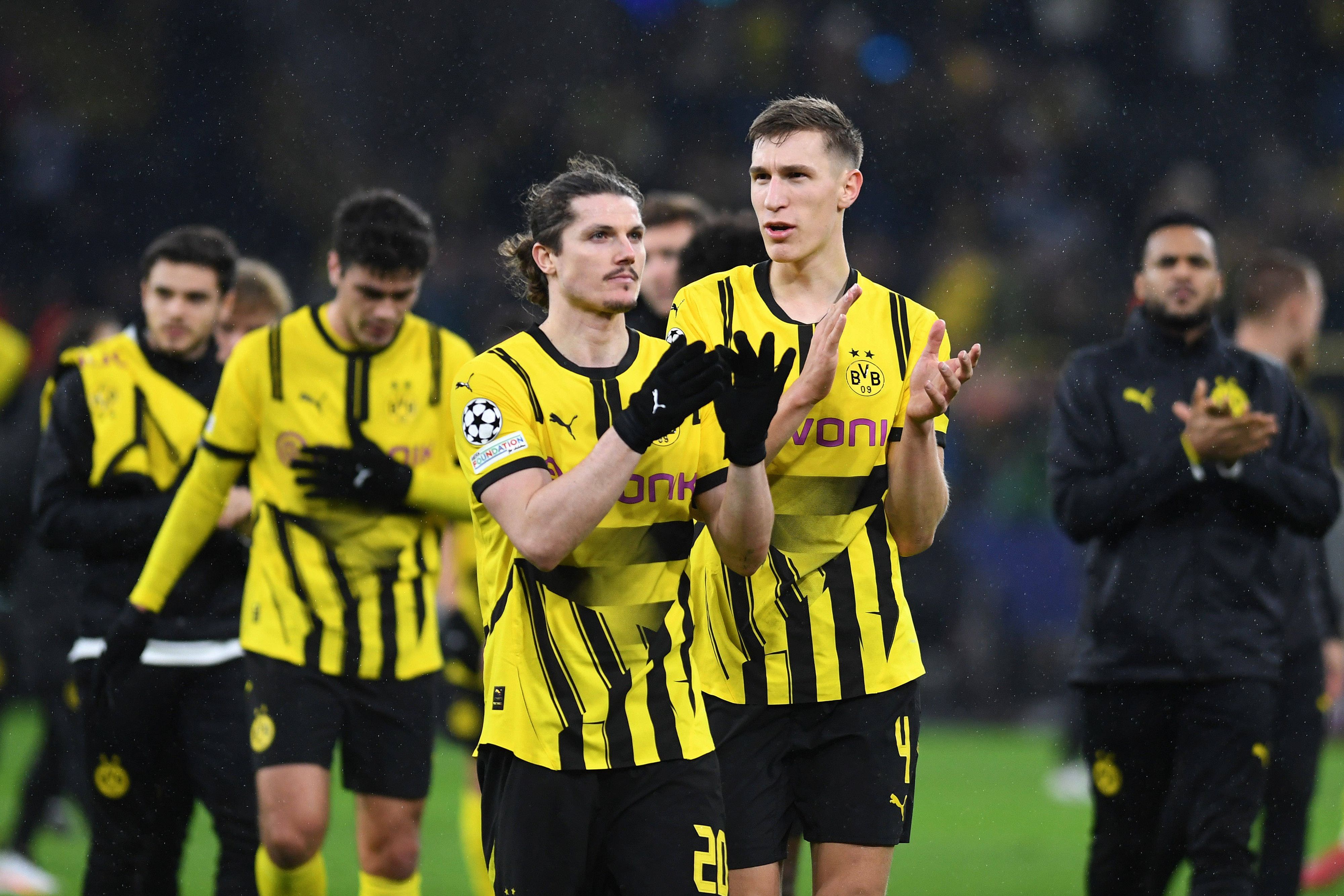 Marcel Sabitzer (l.) und Nico Schlotterbeck