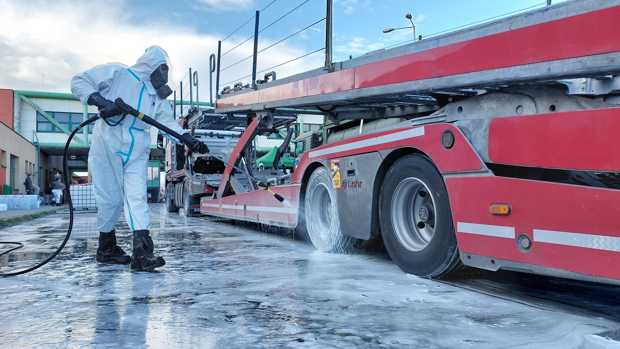 DoBundesheer AFDRU-Einheit in der Slowakei im Einsatz.