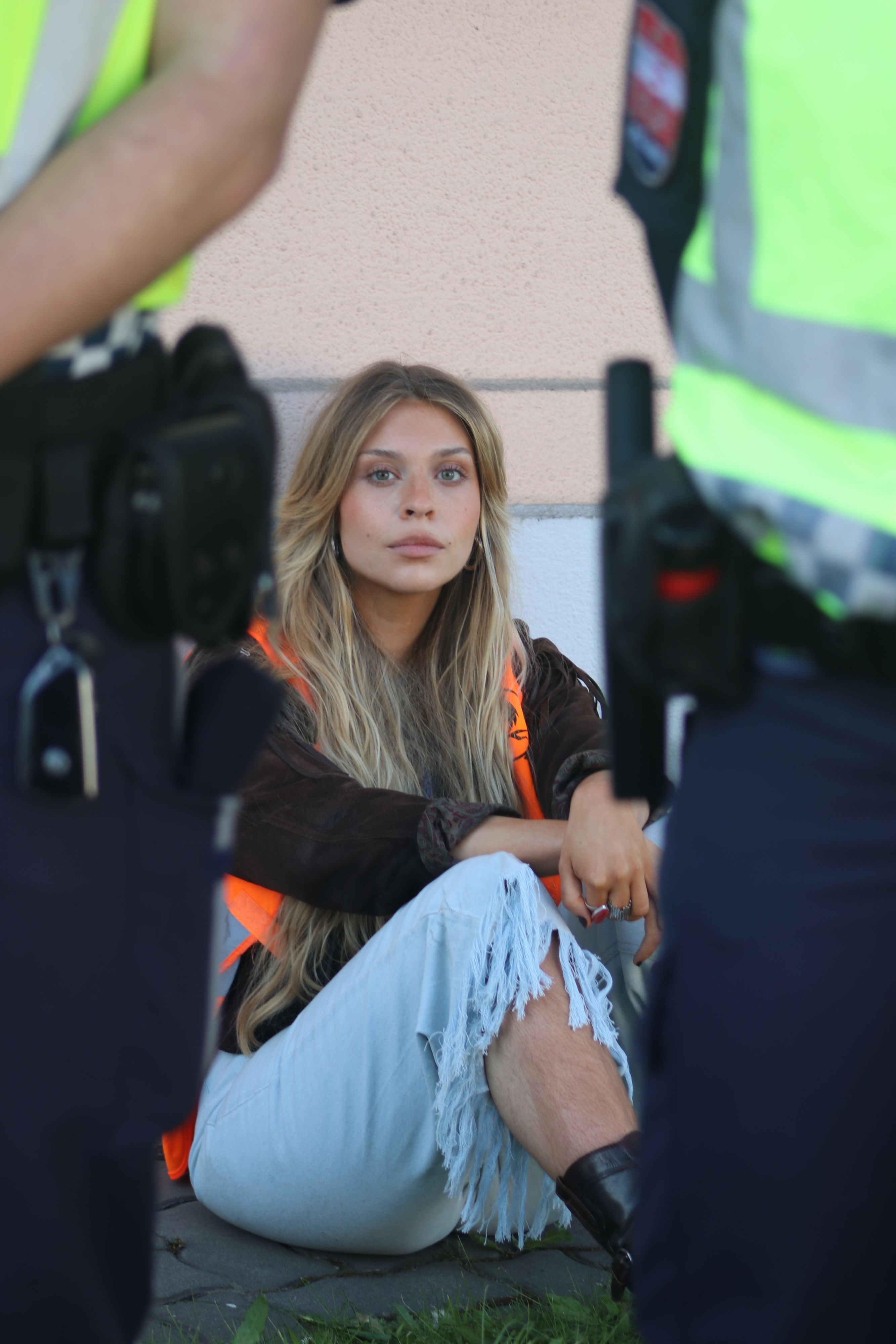 Klimaschützern Anja Windl will Österreich nicht freiwillig verlassen.