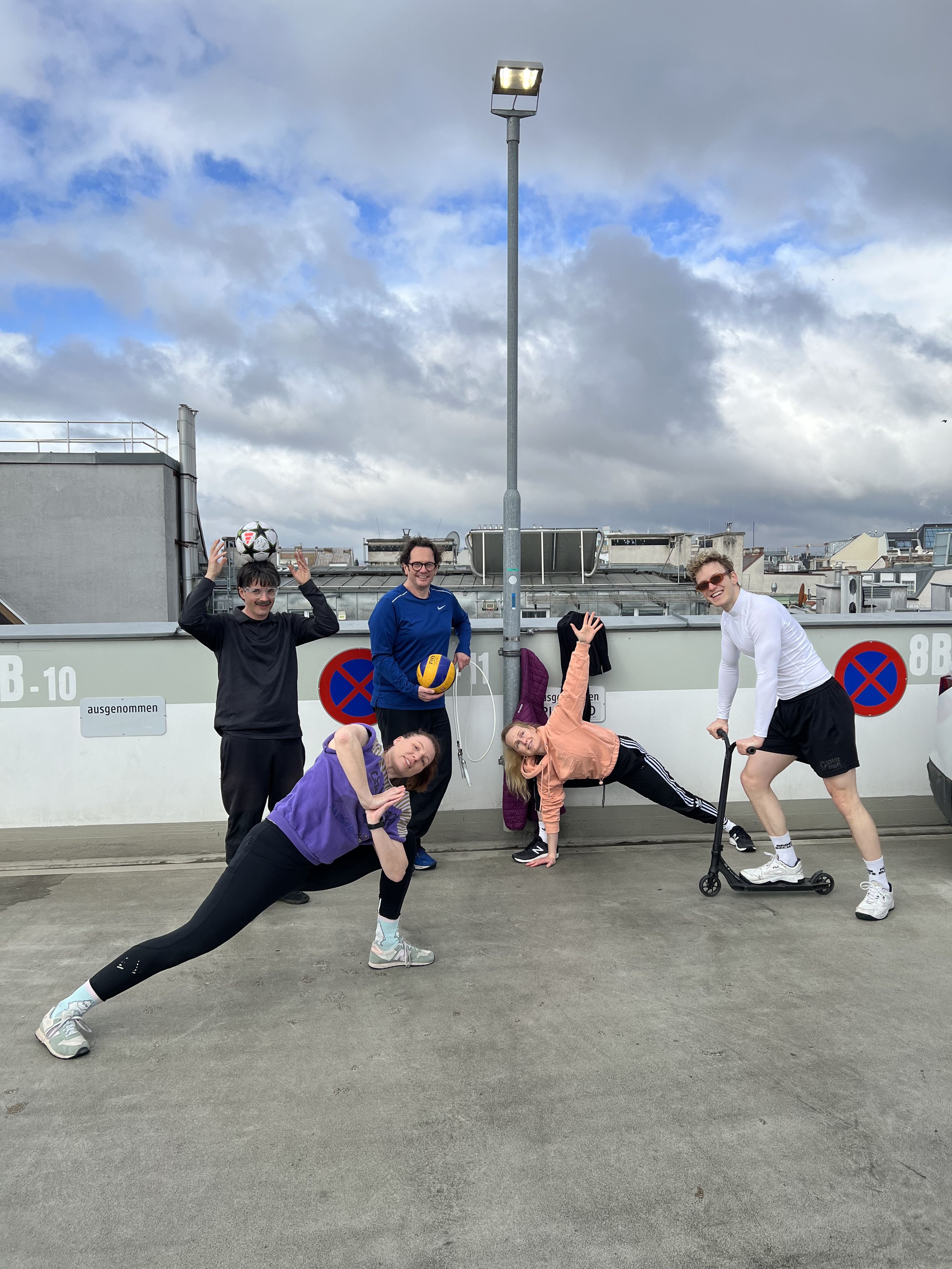 Heute.at - Dachsportpark statt Handy! Grüne Neubau wollen Bewegung