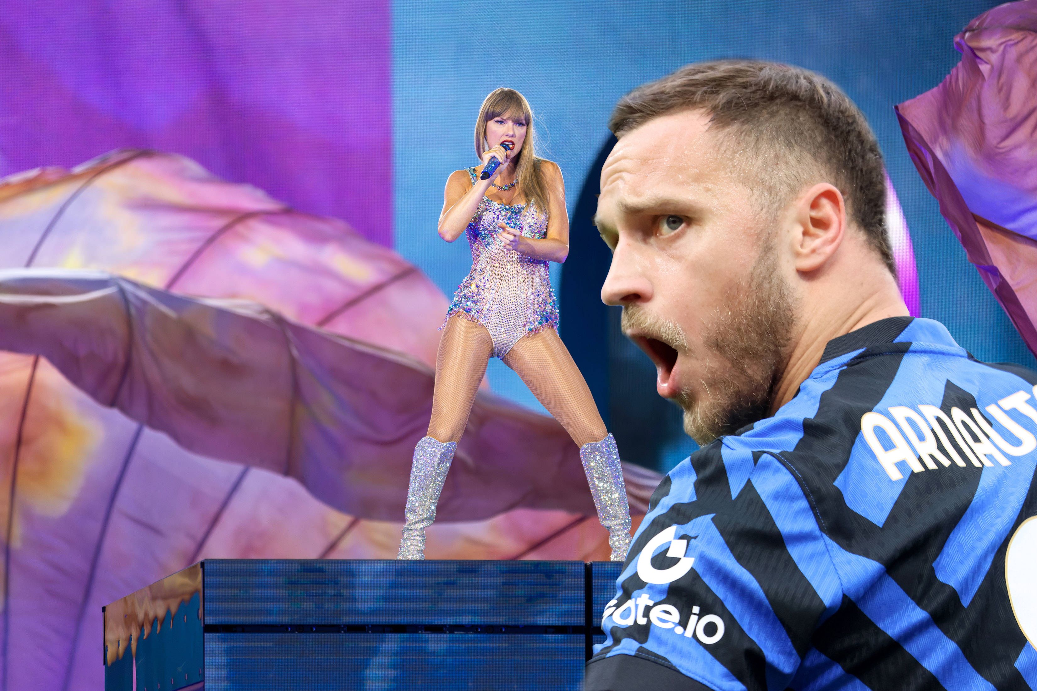 Taylor Swift (l.) war schon im 