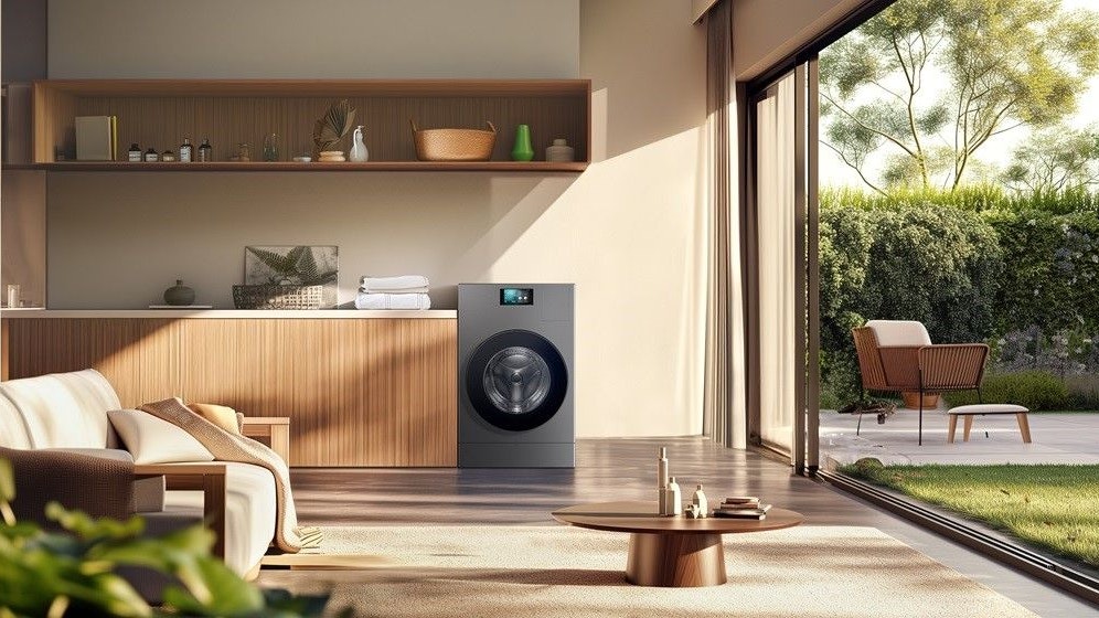 Multitalent in der Waschküche: Samsung Bespoke AI Waschtrockner ab sofort in Österreich erhältlich.
