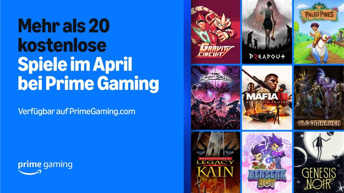 Willkommen zum Inhaltsupdate für Prime Gaming im April! 