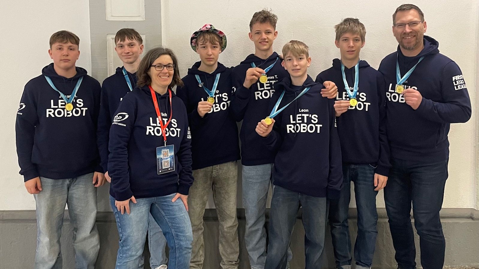 Das erfolgreiche Team der NMS Grafenegg.