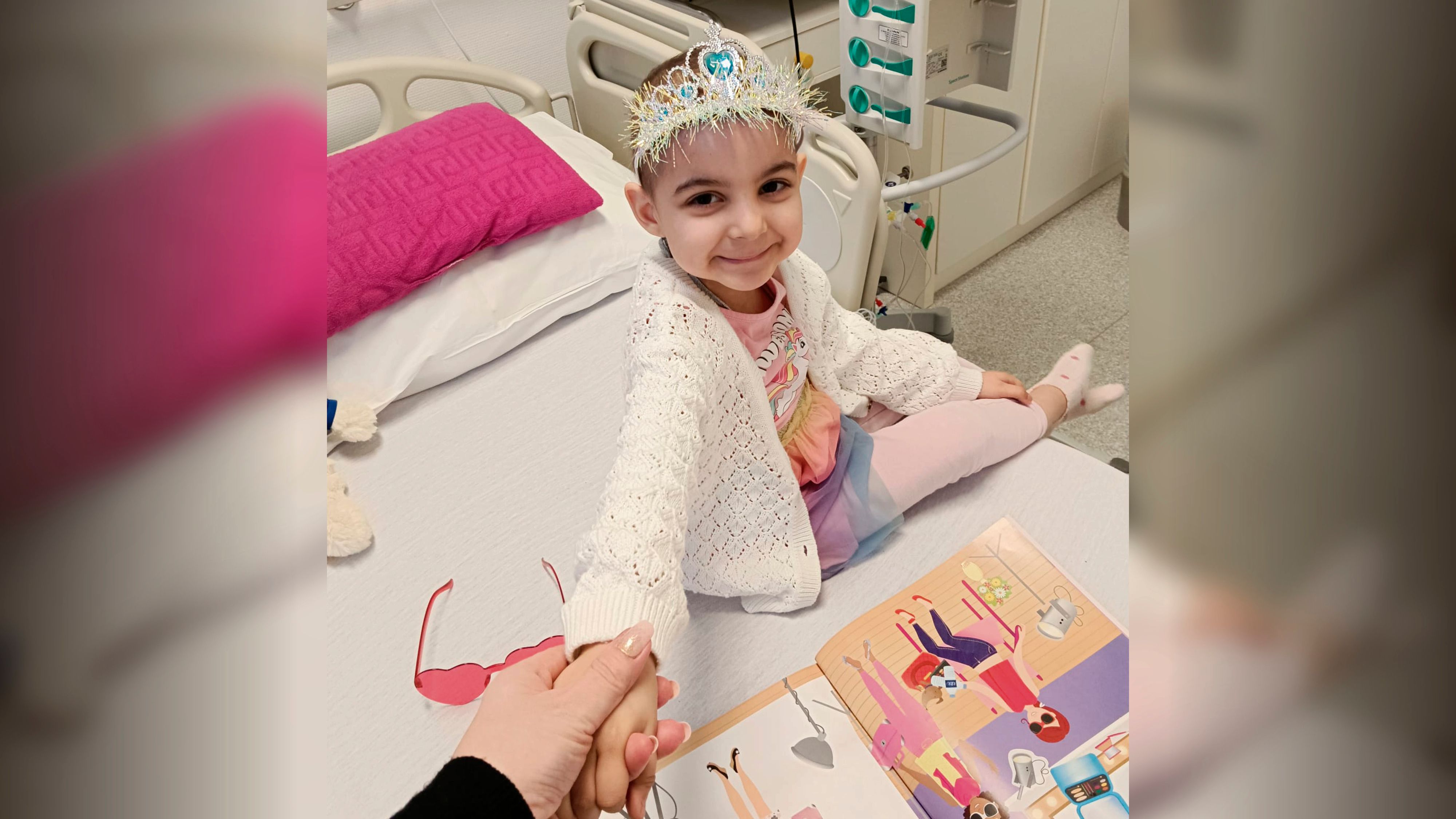 Die vierjährige Sofia wünscht sich eine Spielküche.