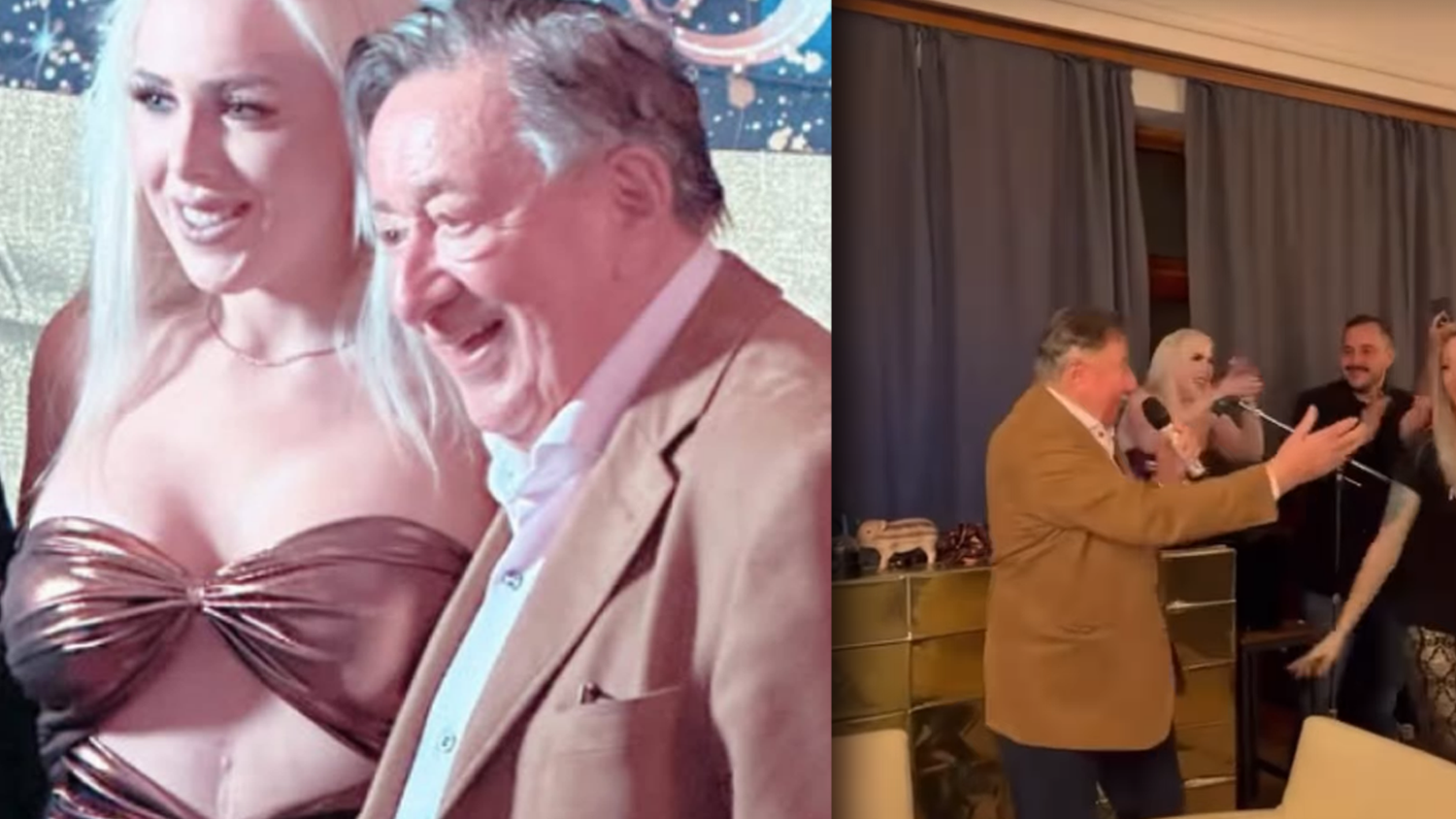 Ein Video einer Geburtstagsfeier zeigt den Baumeister wenige Monate vor seinem Tod. Richard Lugner feierte ausgelassen, tanzte und sang.