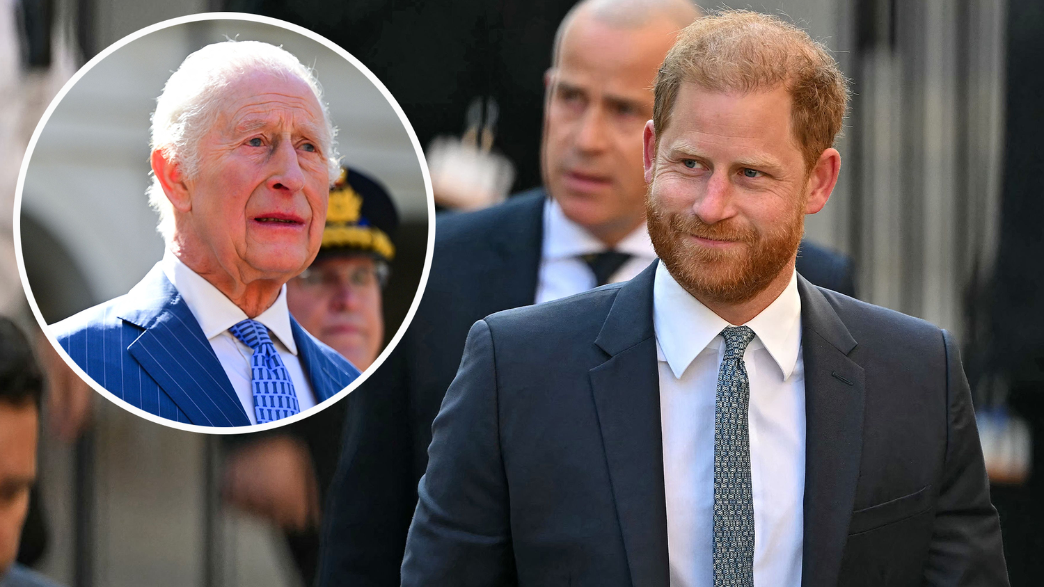 Während Prinz Harry nach London zurückkehrt, ist sein Vater, König Charles, nicht einmal im Lande.