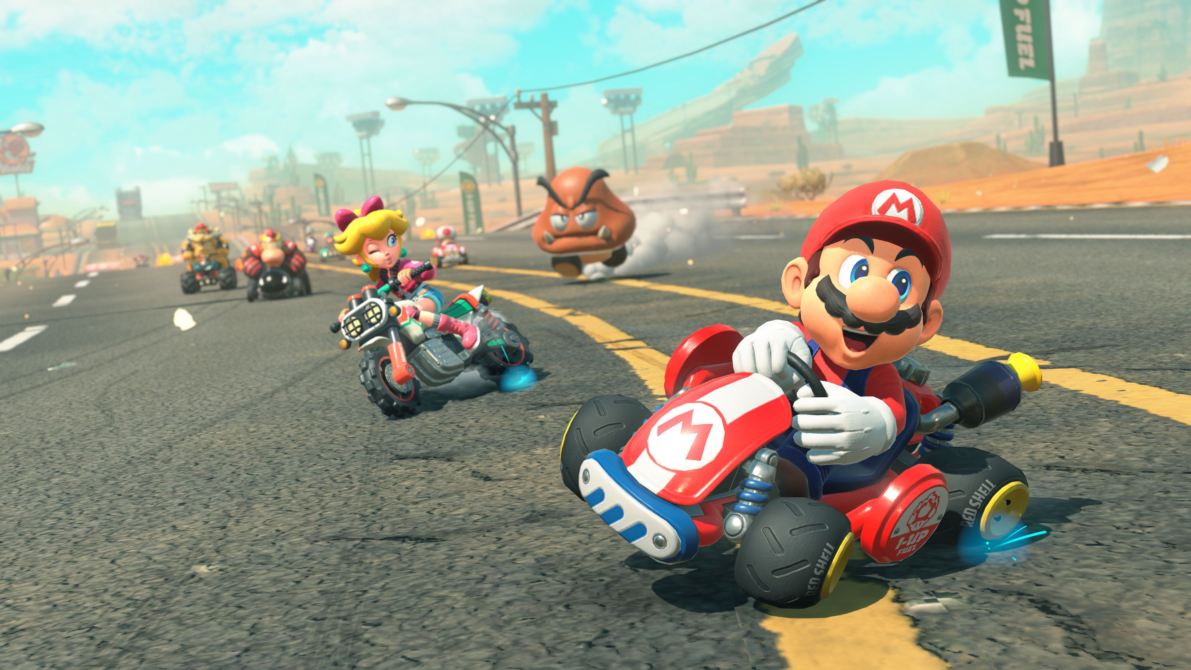 Mit der neuen Nintendo Switch 2 kommt auch Mario Kart World auf den Markt.