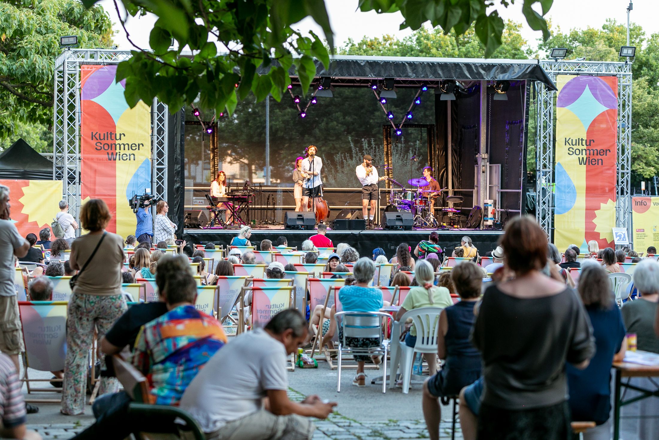 Heuer findet der Wiener Kultursommer an vier neuen Standorten statt.